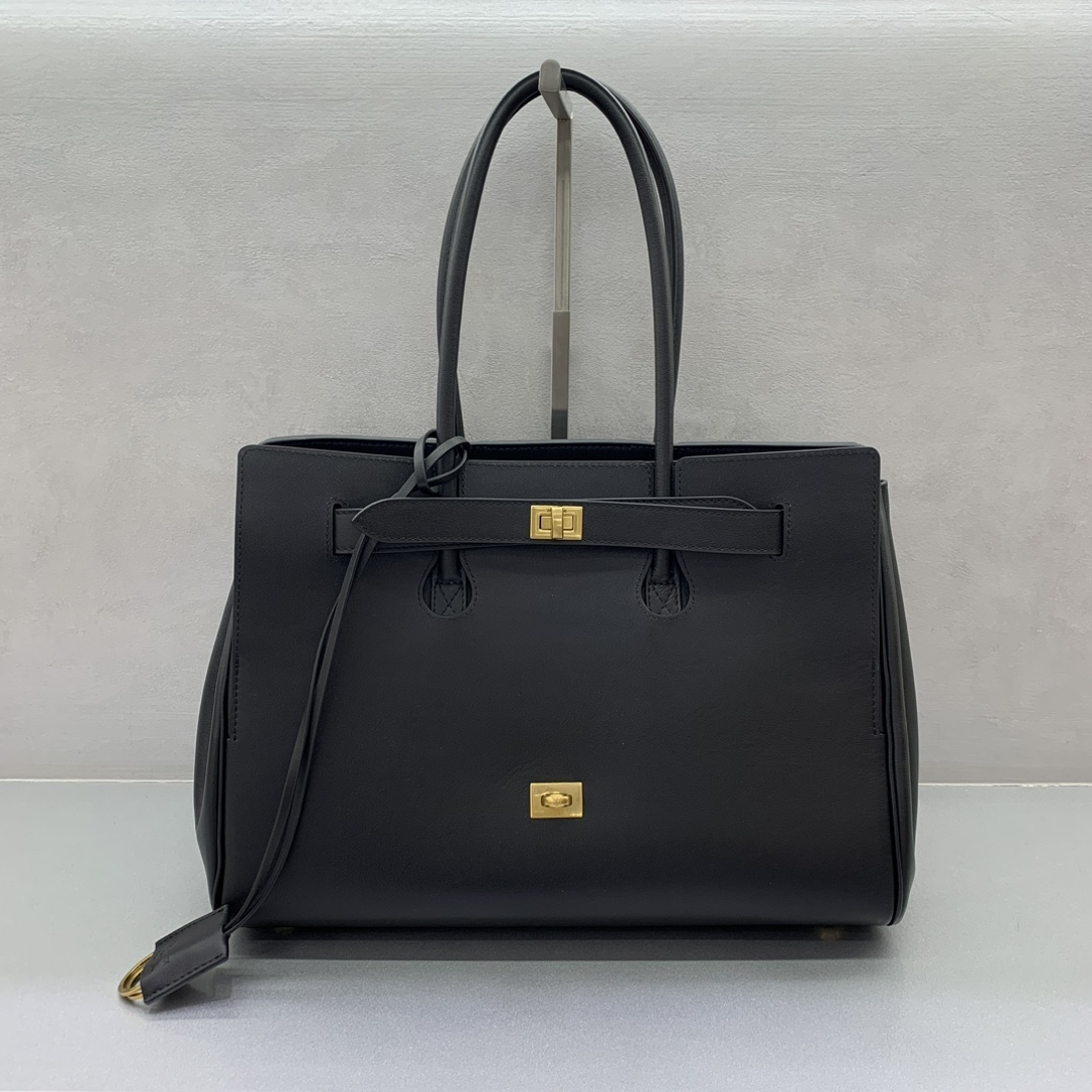 Balenciaga Pre-Owned 2020s Medium Bel Air Handbag | BlacK