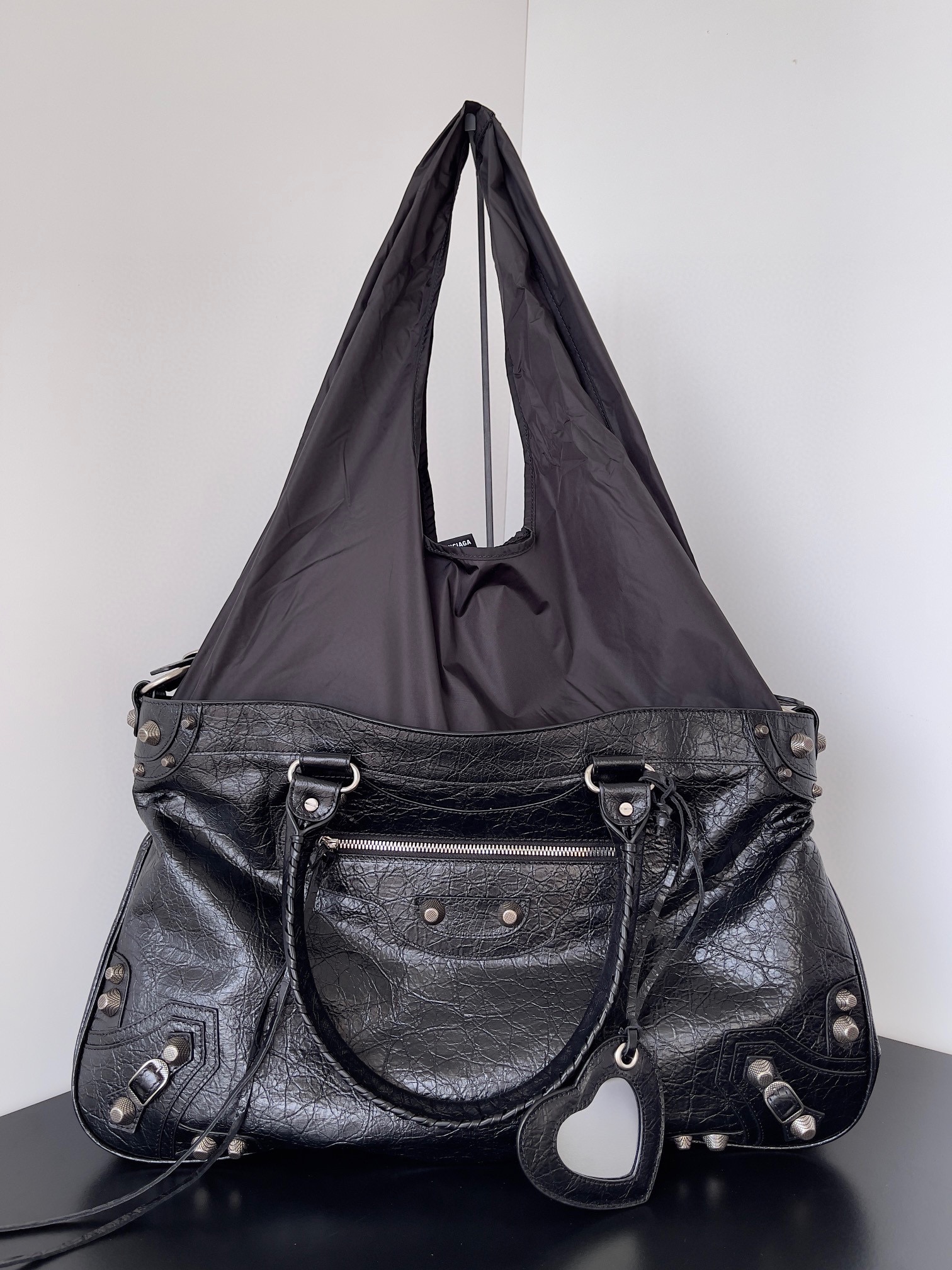 Balenciaga Le City Bag Large in Black | Balenciaga US