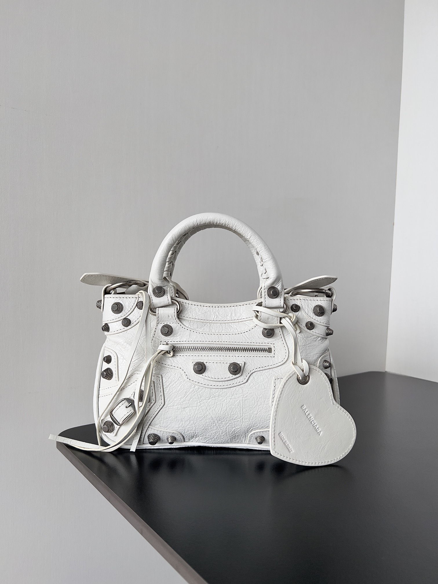 9Balenciaga Neo Cagole City Small Handbag |