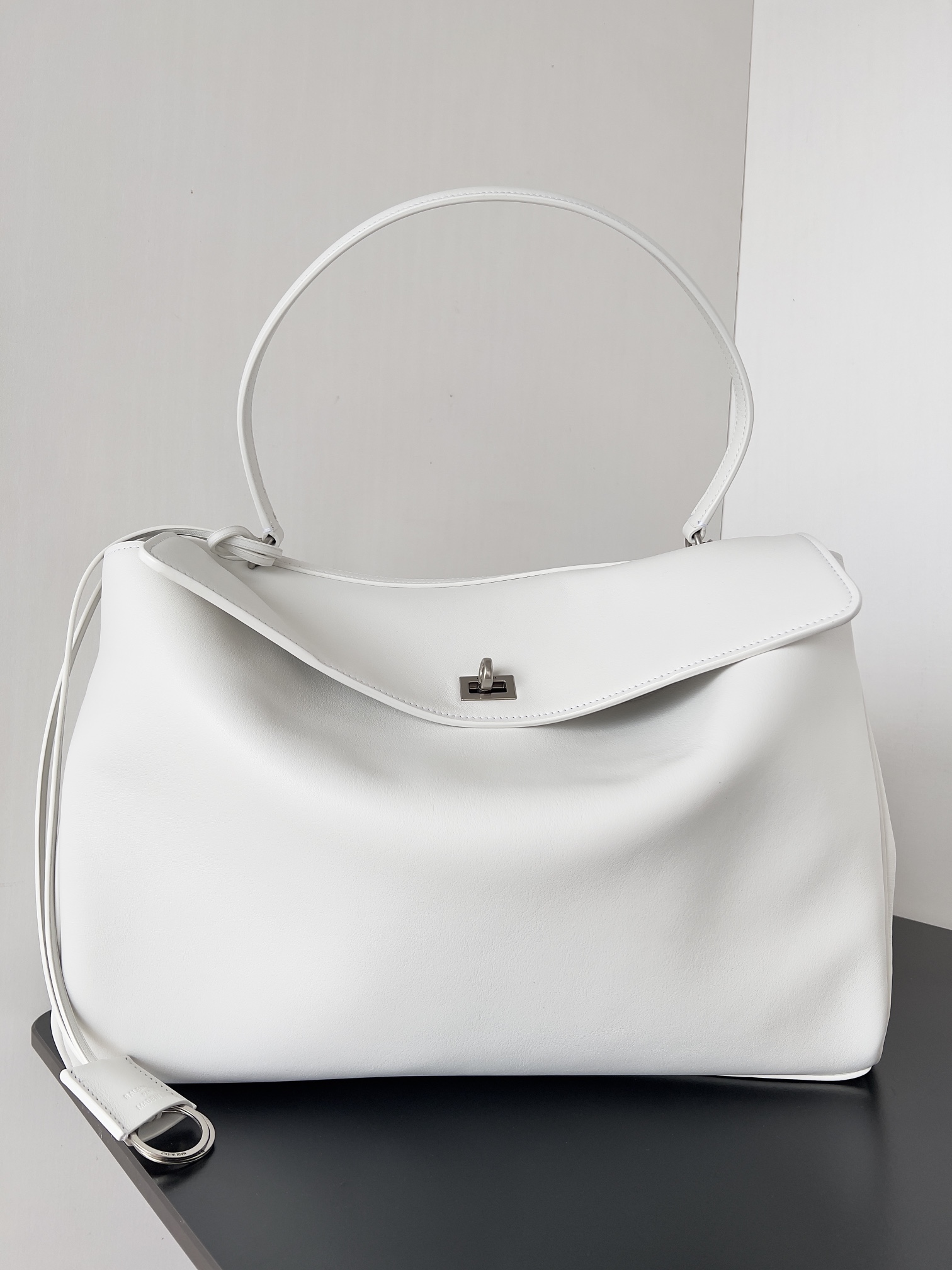 Balenciaga Women’s Rodeo Handbag Mini in White | Balenciaga US
