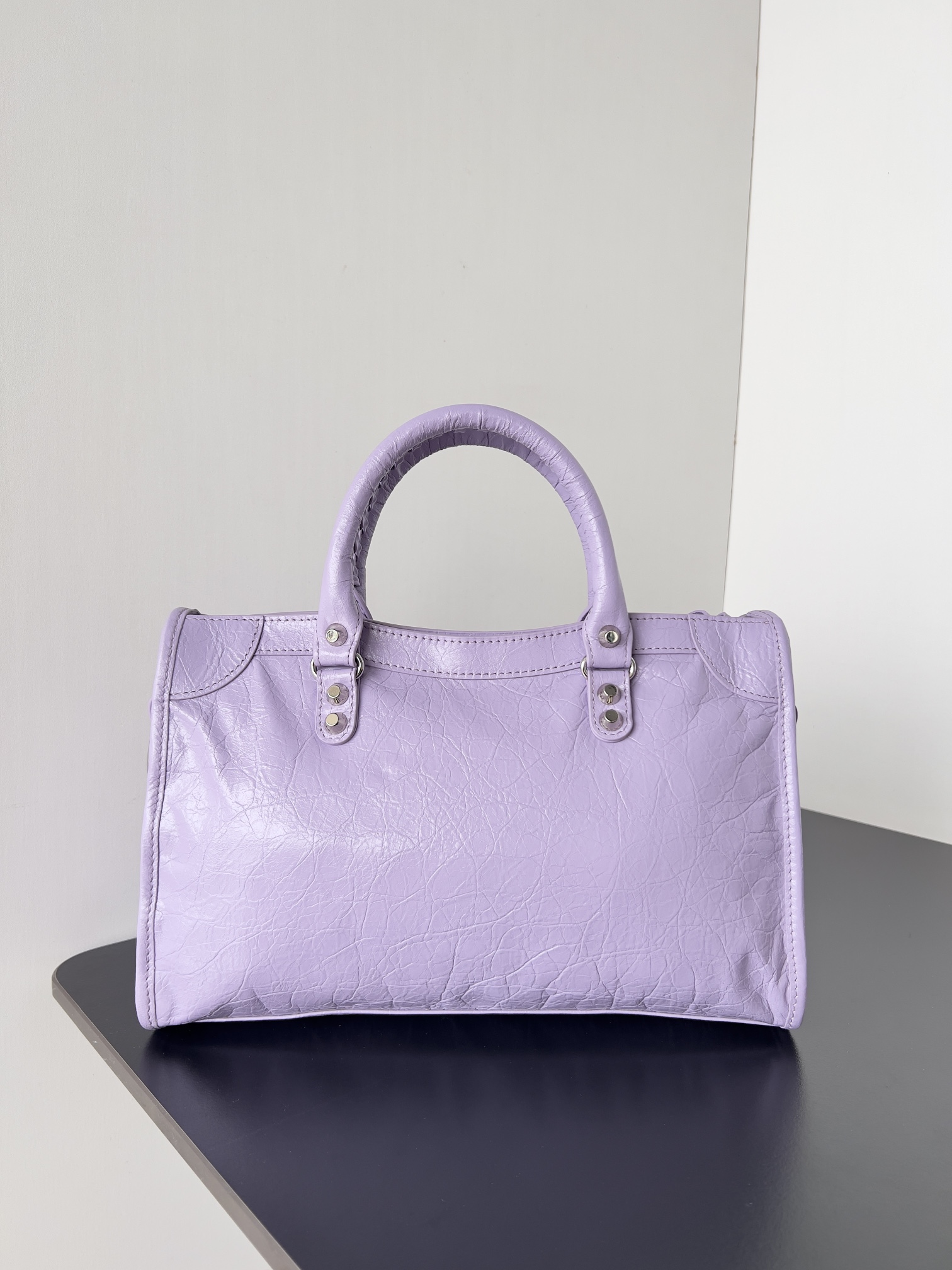 Balenciaga Women’s Le City Bag Small in Light Purple | Balenciaga US