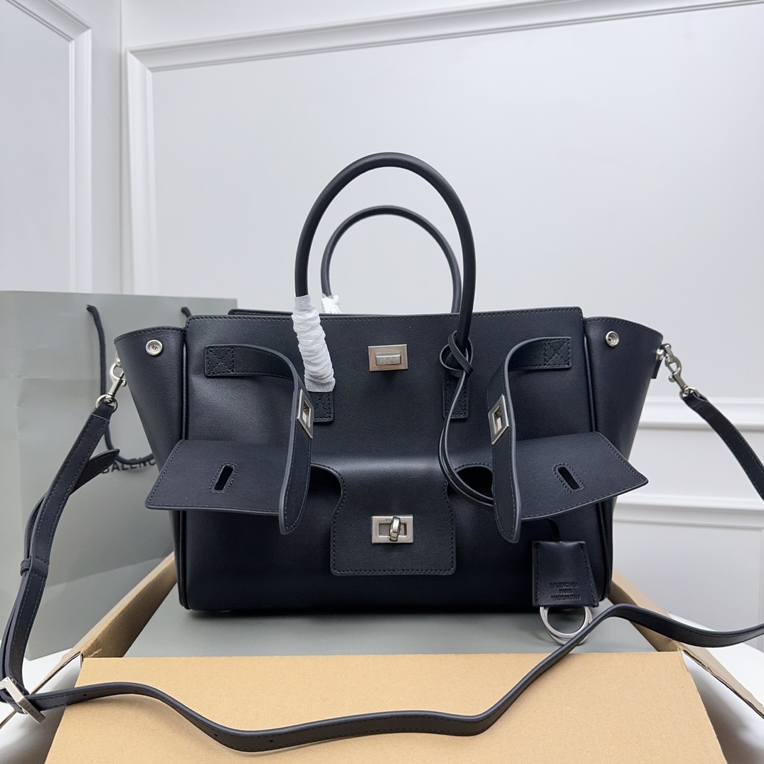 Balenciaga Women’s Bel Air Carry All Bag Mini in Black | Balenciaga US