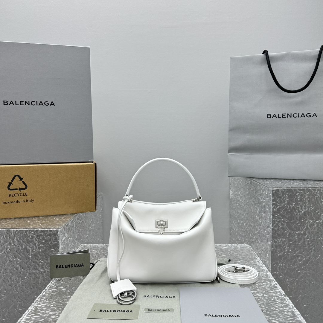 Balenciaga Women’s Rodeo Handbag Mini in Tan Cowboy | Balenciaga GB