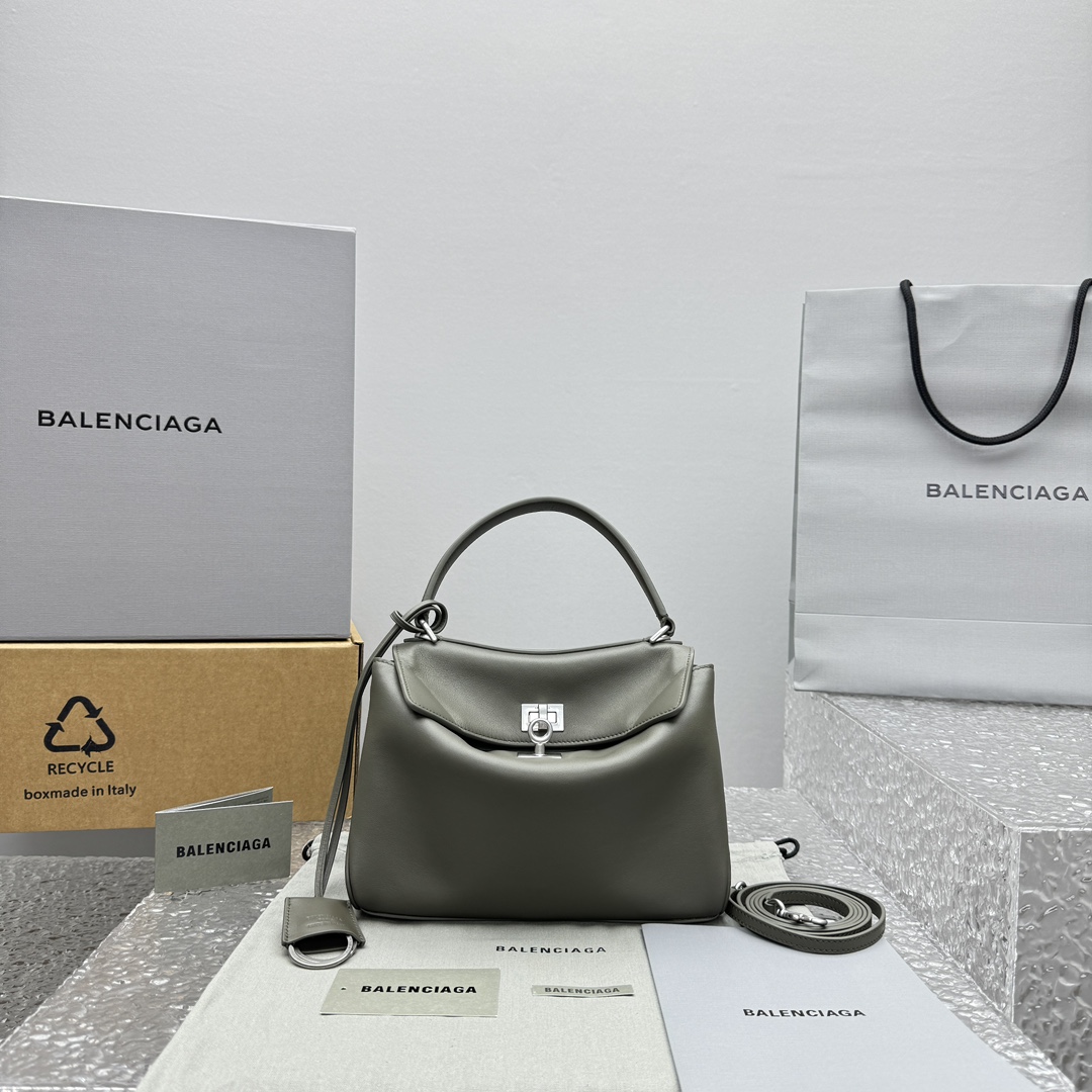 Balenciaga Women’s Rodeo Handbag Mini in Tan Cowboy | Balenciaga US