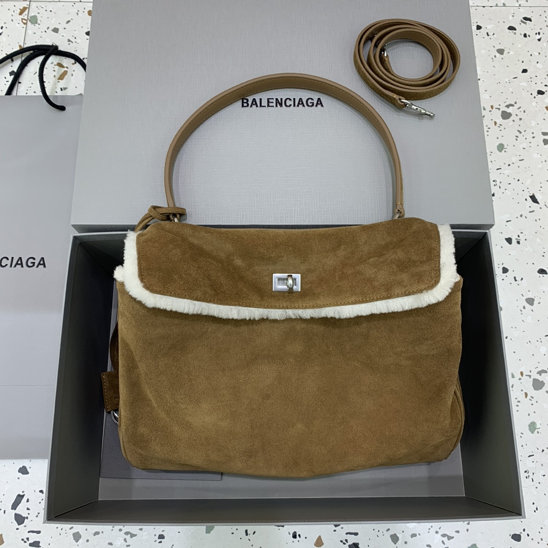 Balenciaga Large Rodeo Tote Bag | Brown