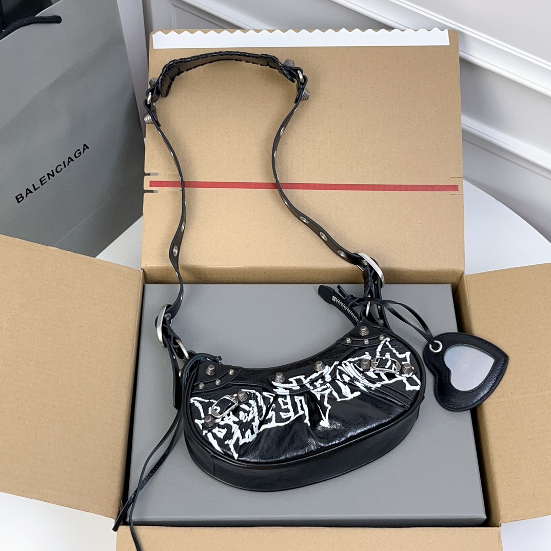 Balenciaga Le Cagole Diy Metal Shoulder Bag |