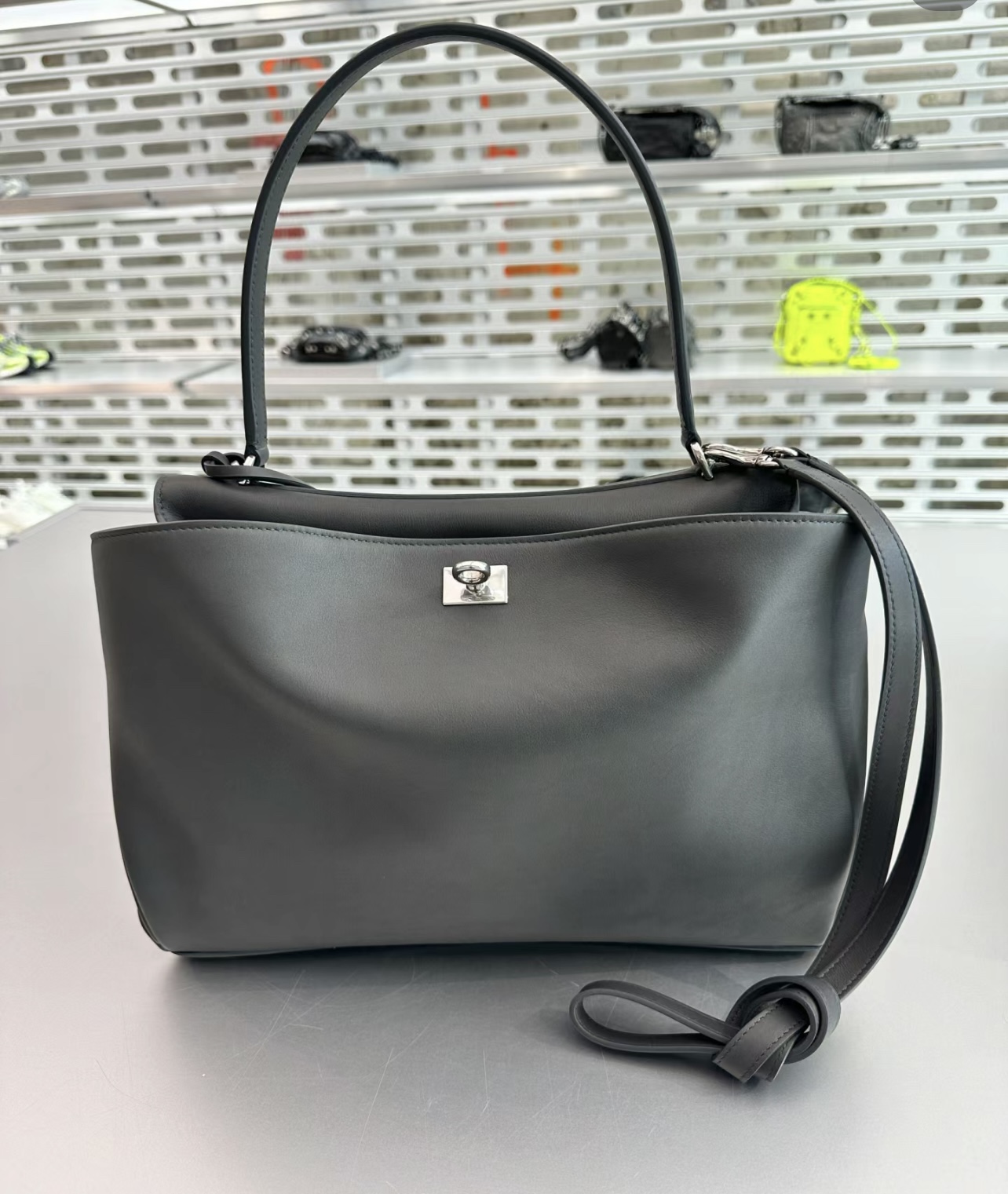 Balenciaga Rodeo Shoulder Bag | Black