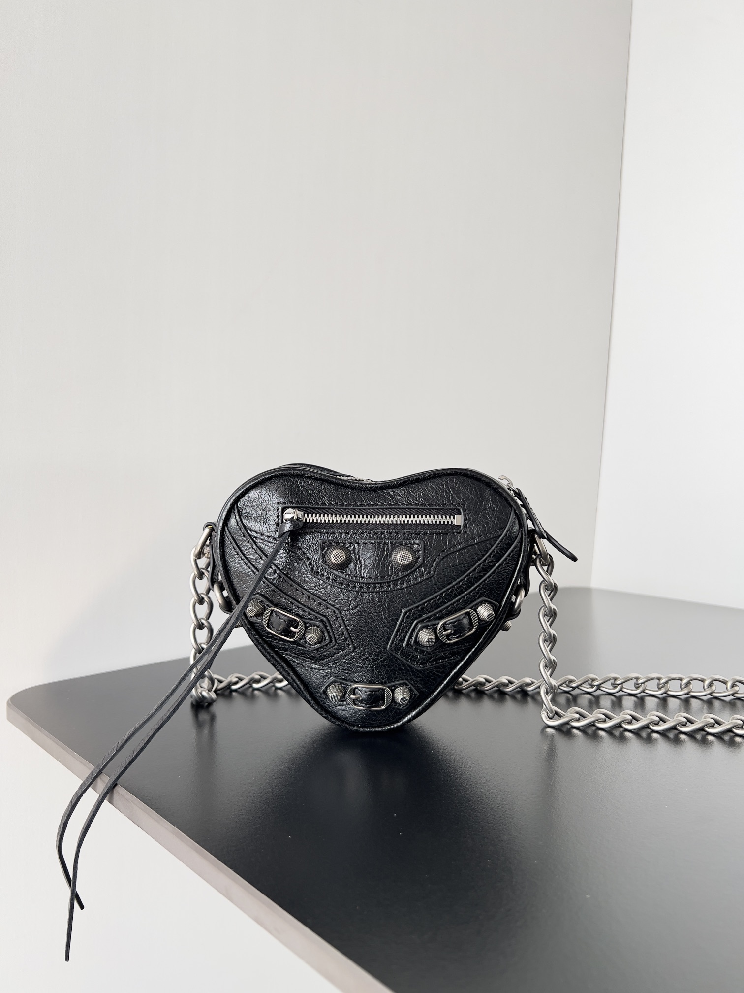 Balenciaga Le Caoutchouc Heart Mini Shoulder Crossbody