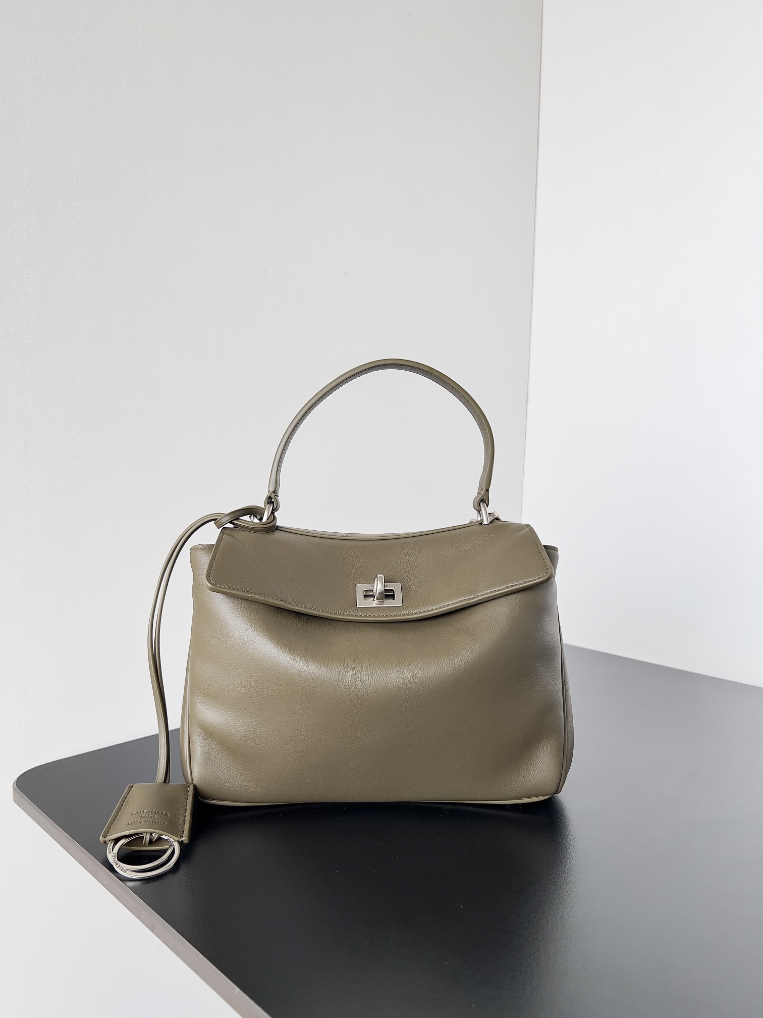 Balenciaga Women’s Rodeo Handbag Mini in Tan Cowboy | Balenciaga US