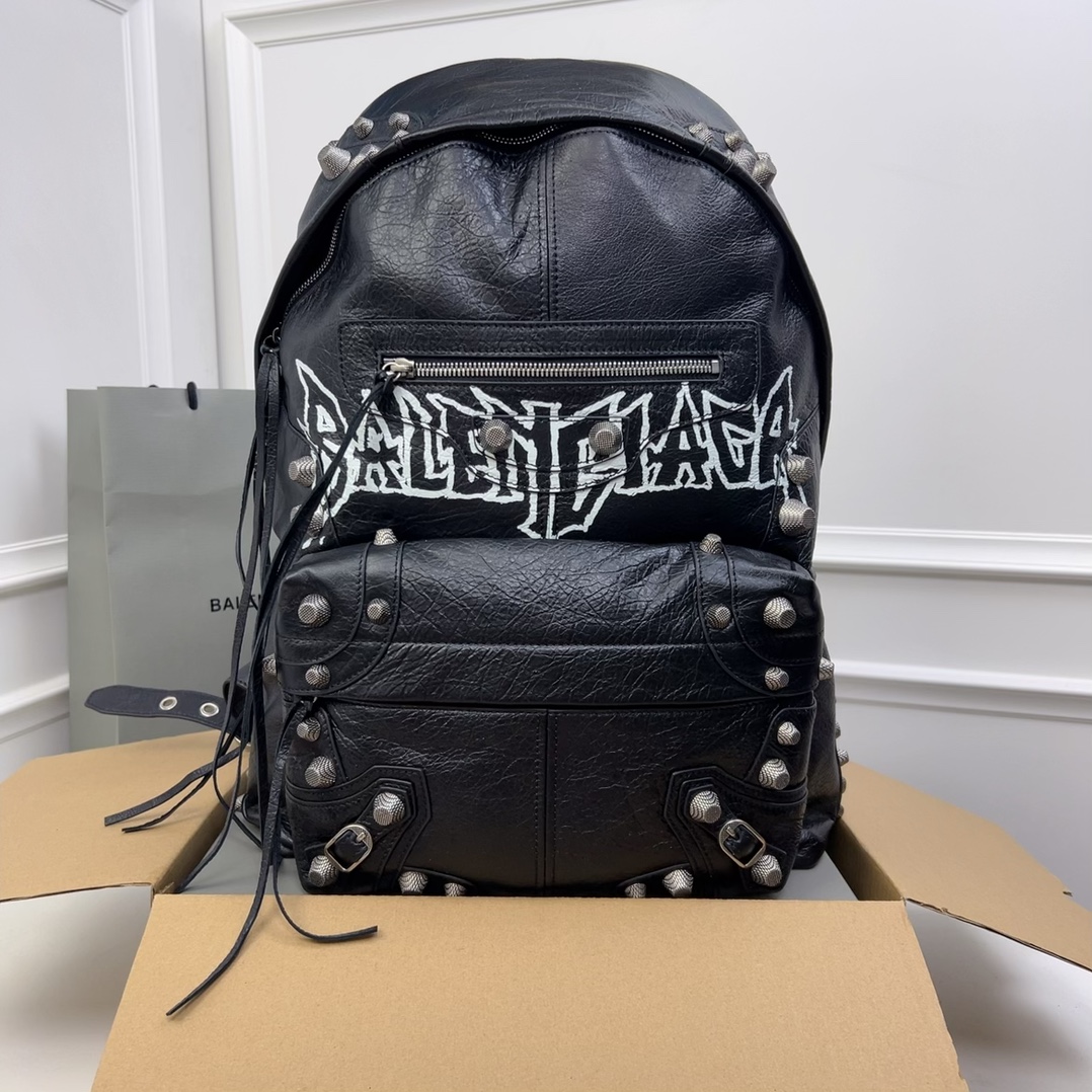 Balenciaga Le Cagole Men Backpack DIY Metal |