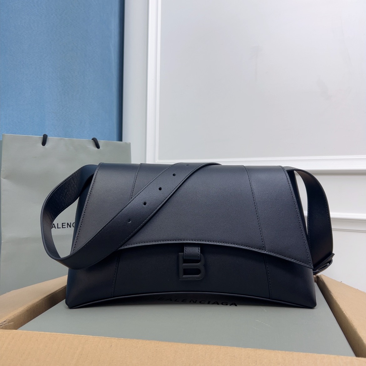 Balenciaga Downtown Medium Shoulder Bag