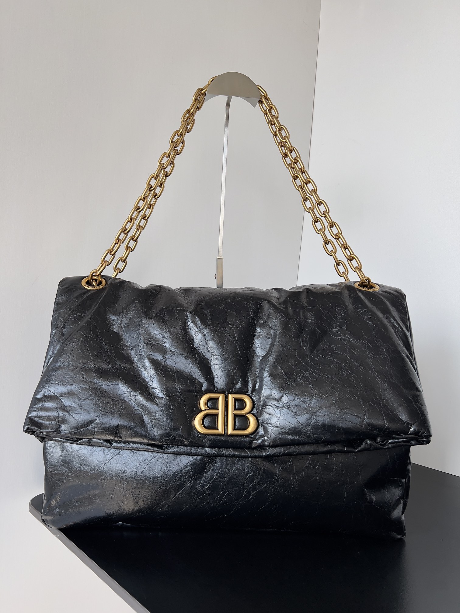 Balenciaga Monaco Large Chain Bag |