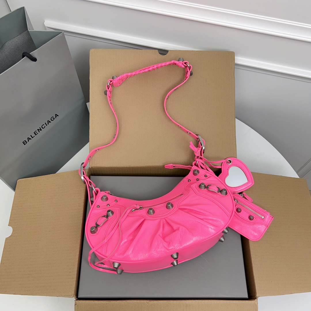 Balenciaga Le Cagole XS Shoulder Bag | Pink |