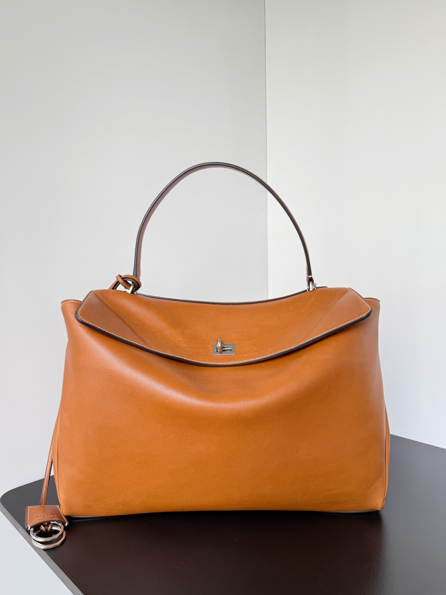 Balenciaga Women’s Rodeo Handbag Mini in Tan Cowboy | Balenciaga US