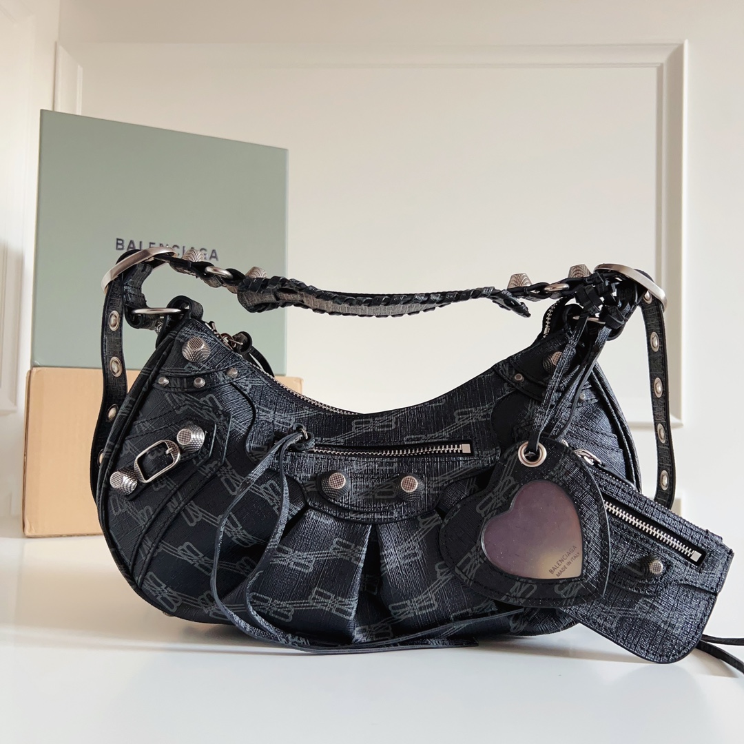 Balenciaga Le Cagole Xs Shoulder Bag Metallized with