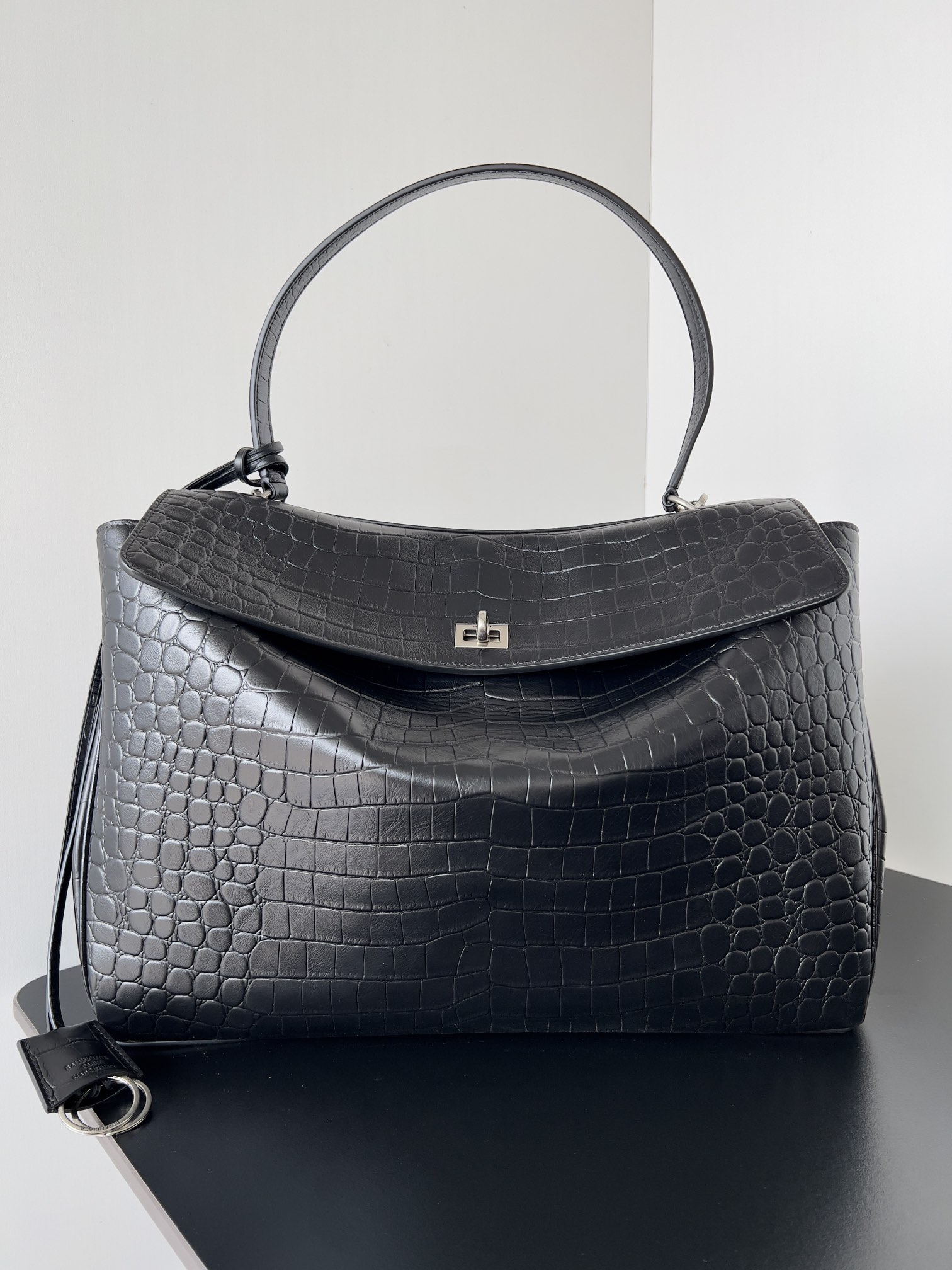 Balenciaga Women’s Rodeo Handbag Medium in Black | Balenciaga