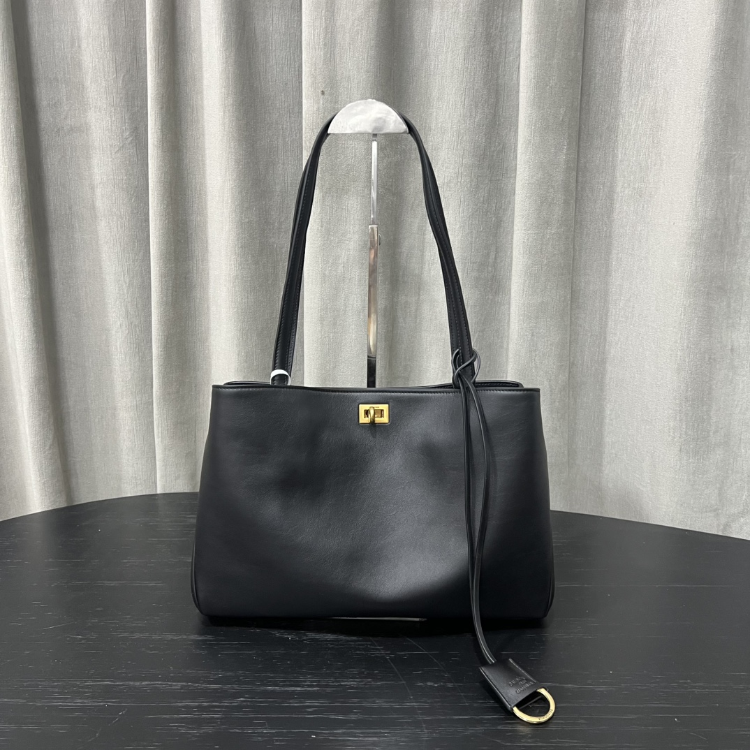 Balenciaga Women’s Rodeo Tote Bag Small in Black | Balenciaga US