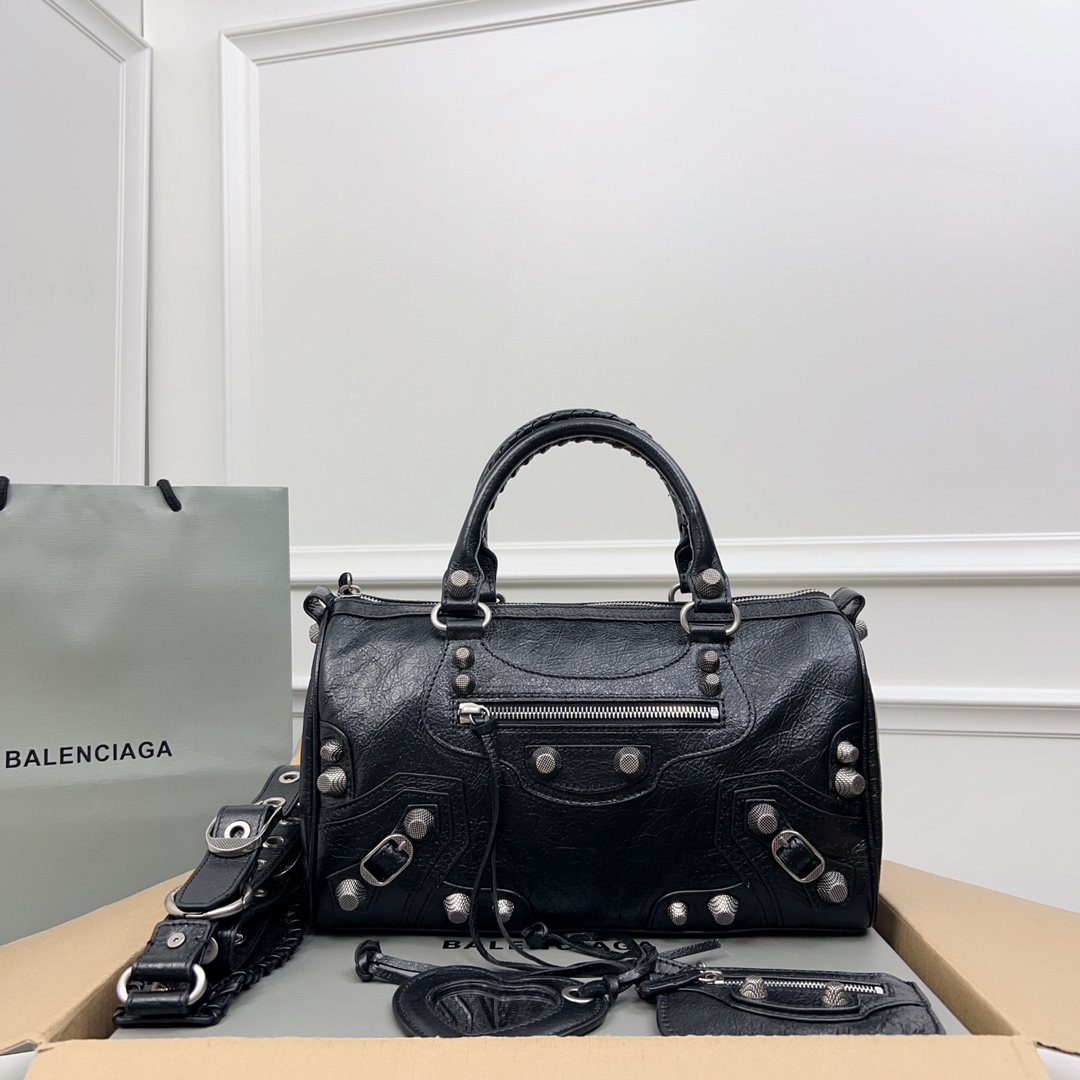 Balenciaga Le Cagole Mini Duffle Bag – 1000 Black