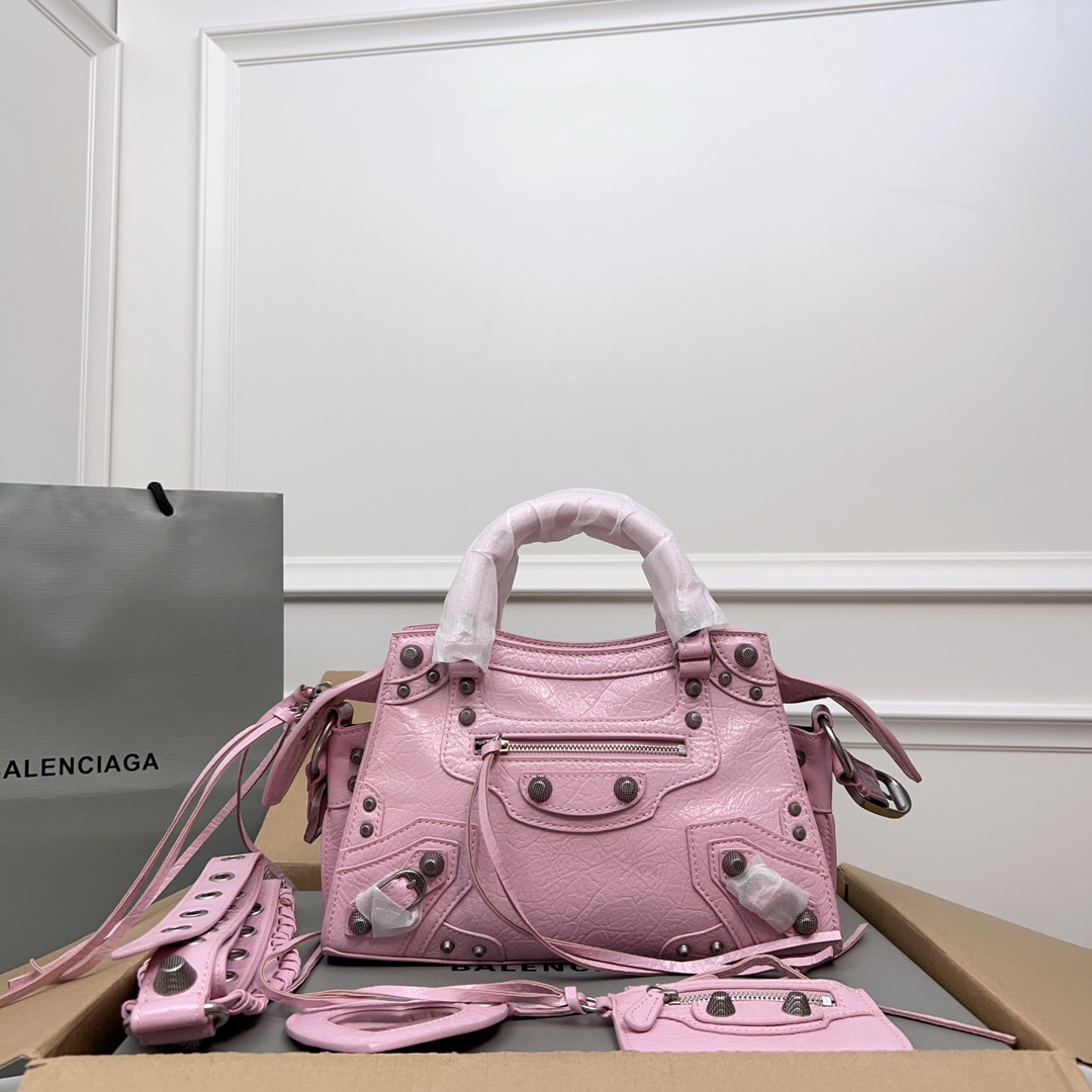 Balenciaga Neo Cagole Xs Bag – 6904 Powder Pink
