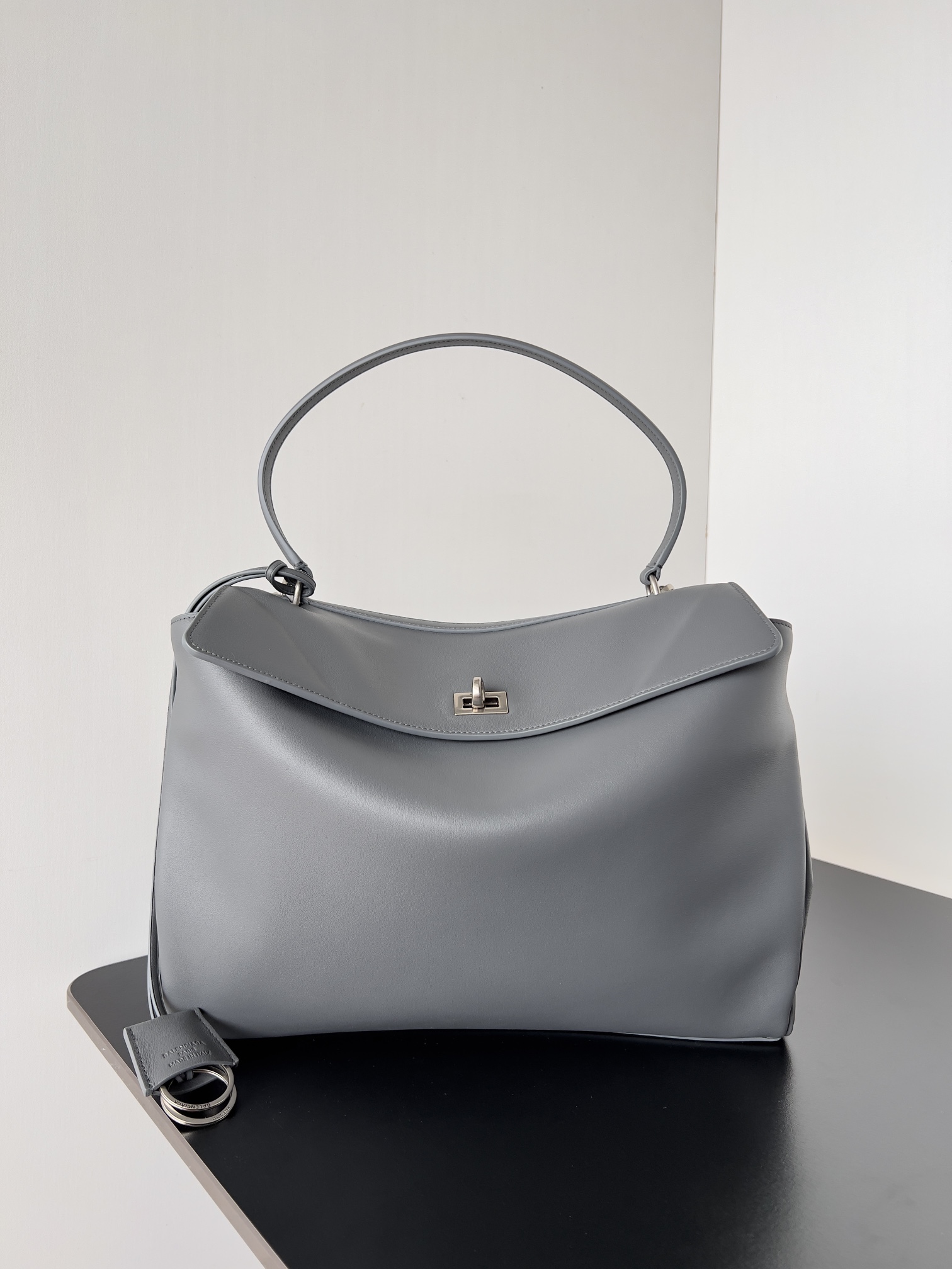 Balenciaga Women’s Rodeo Handbag Medium Grained Calfskin in