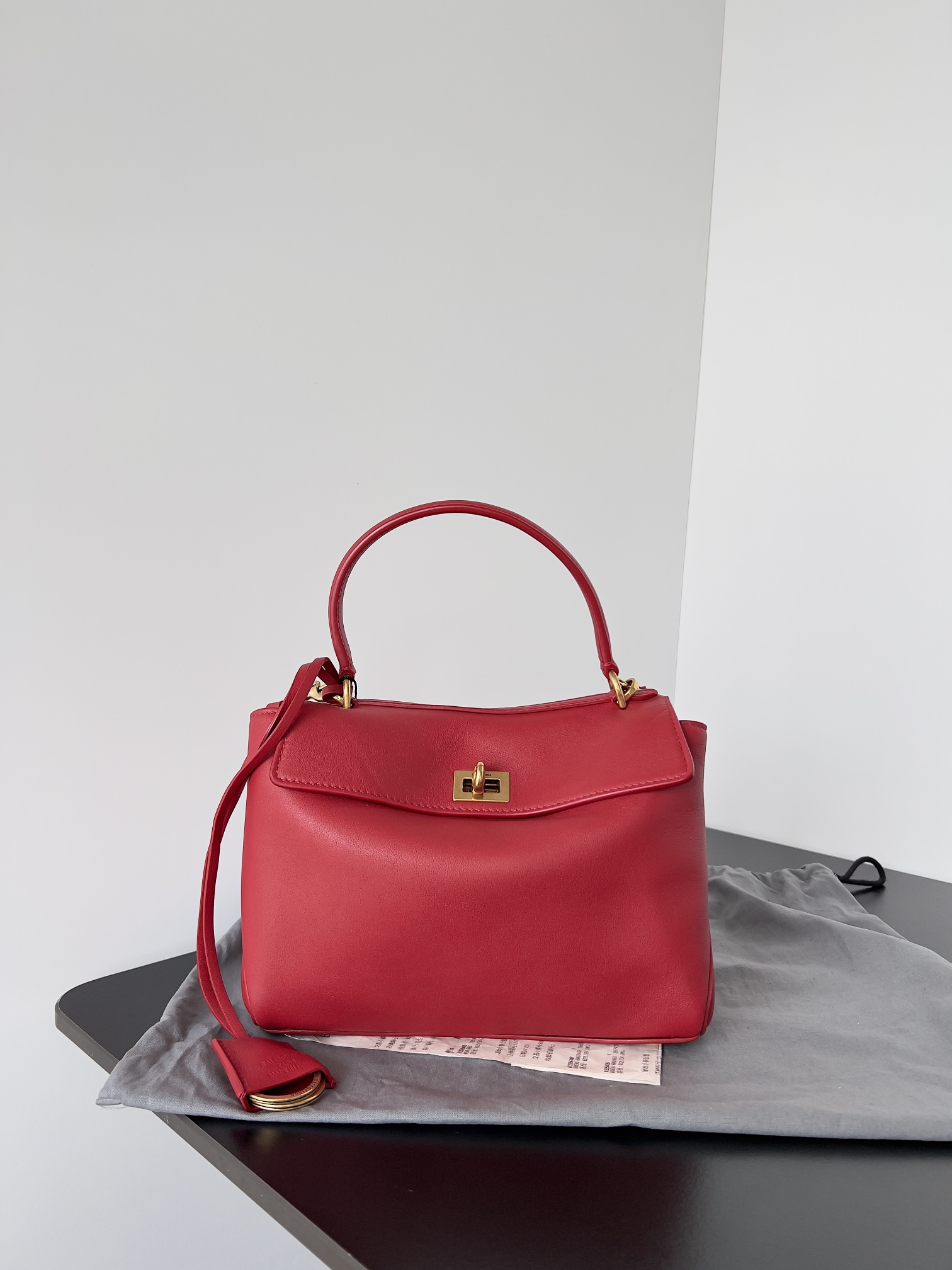Balenciaga Women’s Rodeo Handbag Mini in RED | Balenciaga US