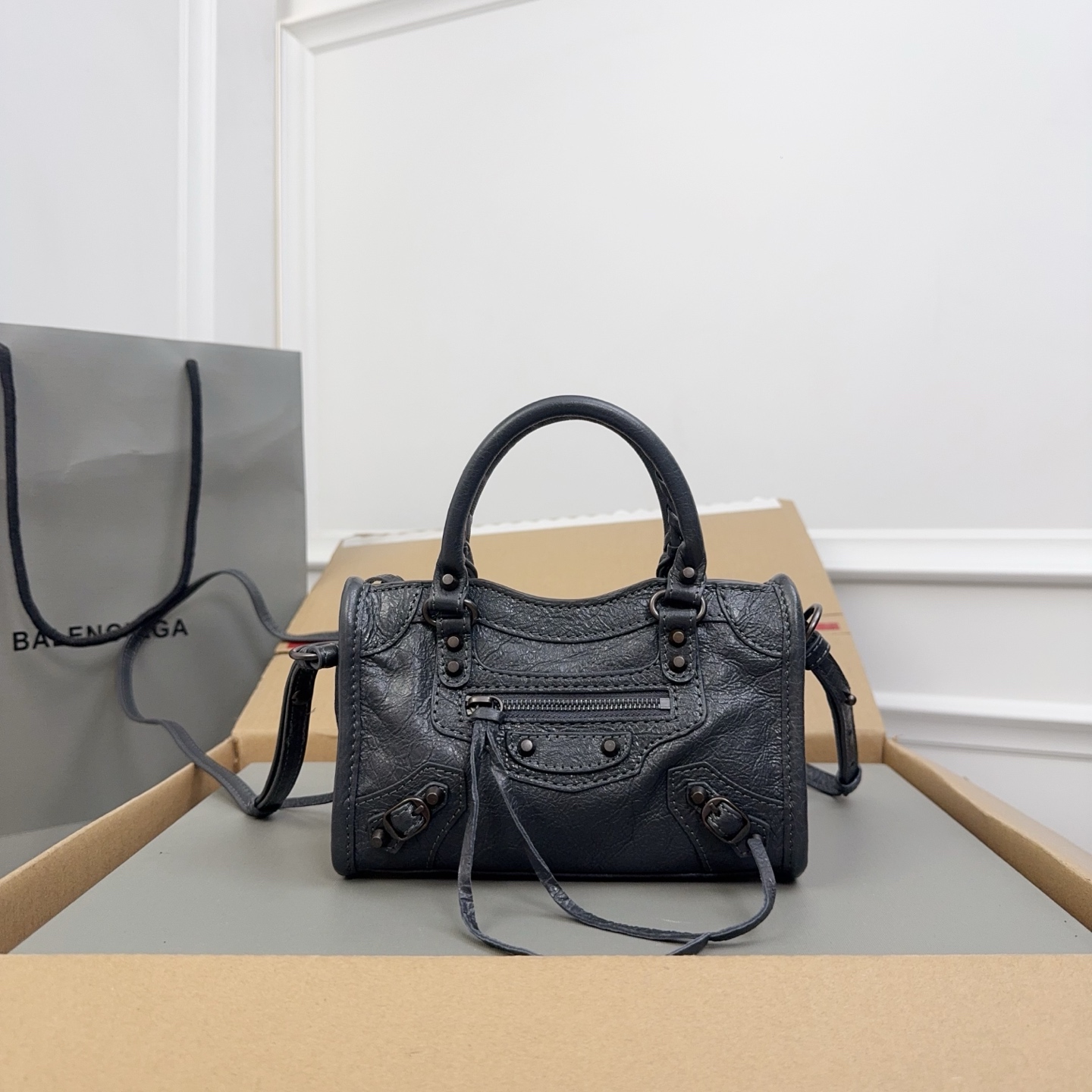 Balenciaga Women’s Le City First Bag in Black | Balenciaga US
