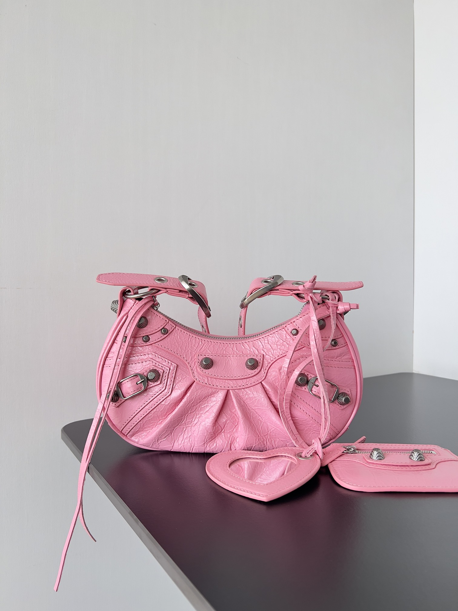 Balenciaga XS Rucagal XS Shoulder Bag Pink 671309