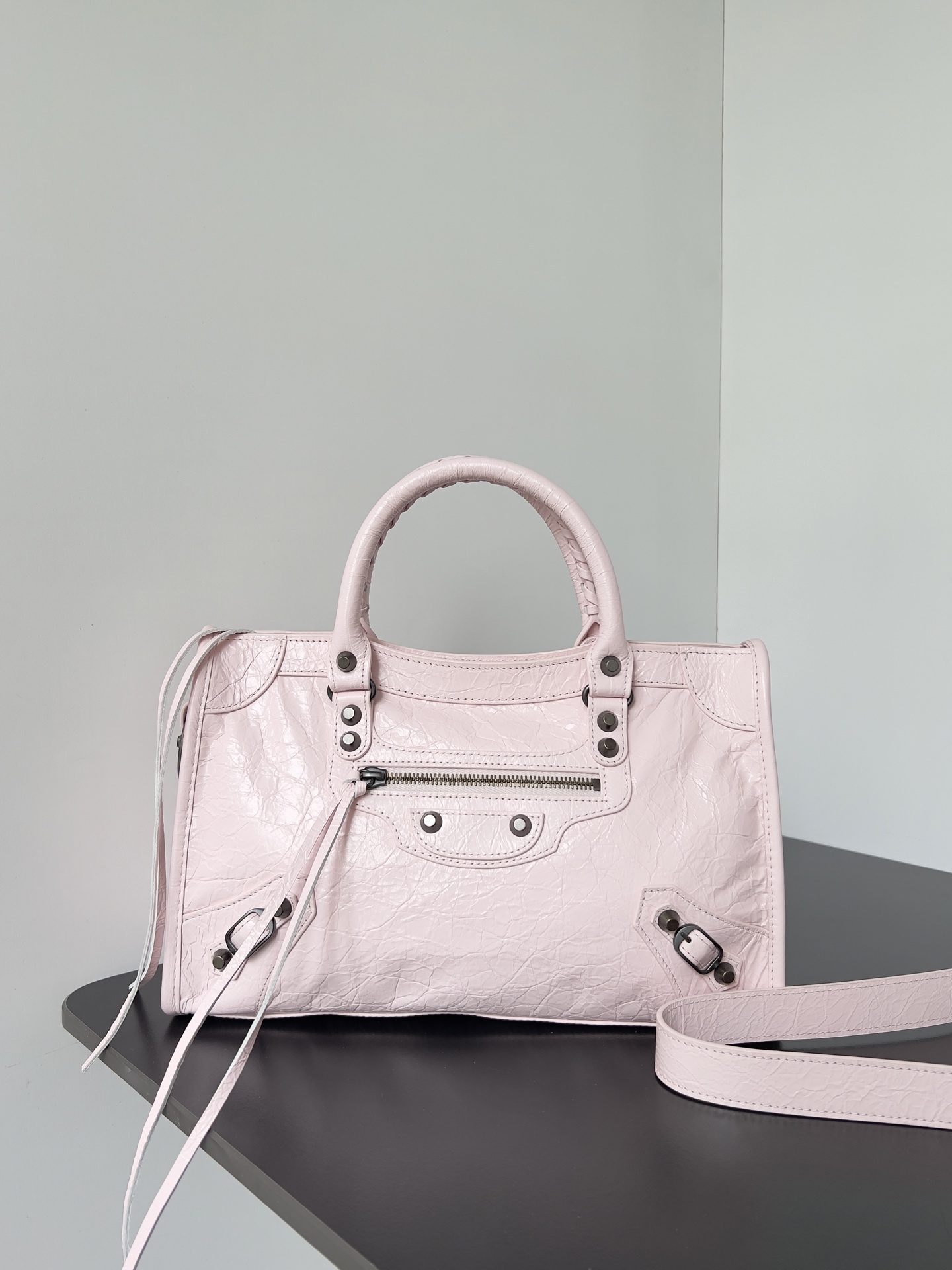 Balenciaga Women’s Le City Bag Mini in Petal Pink | Balenciaga US