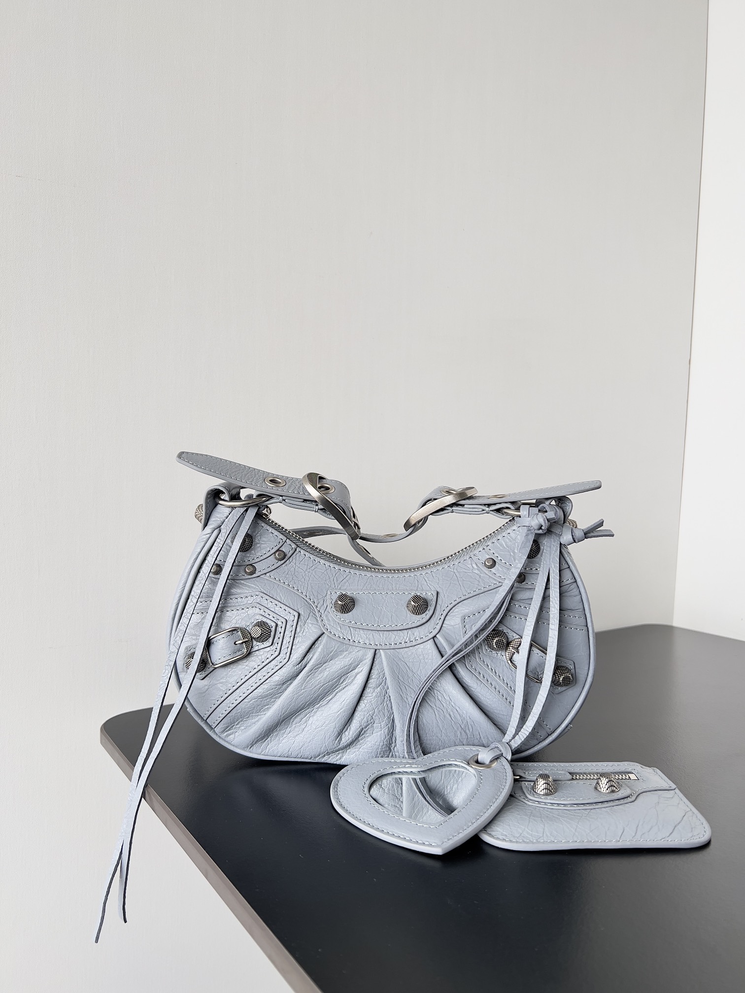 Balenciaga Le Cagole XS Shoulder Bag Denim With