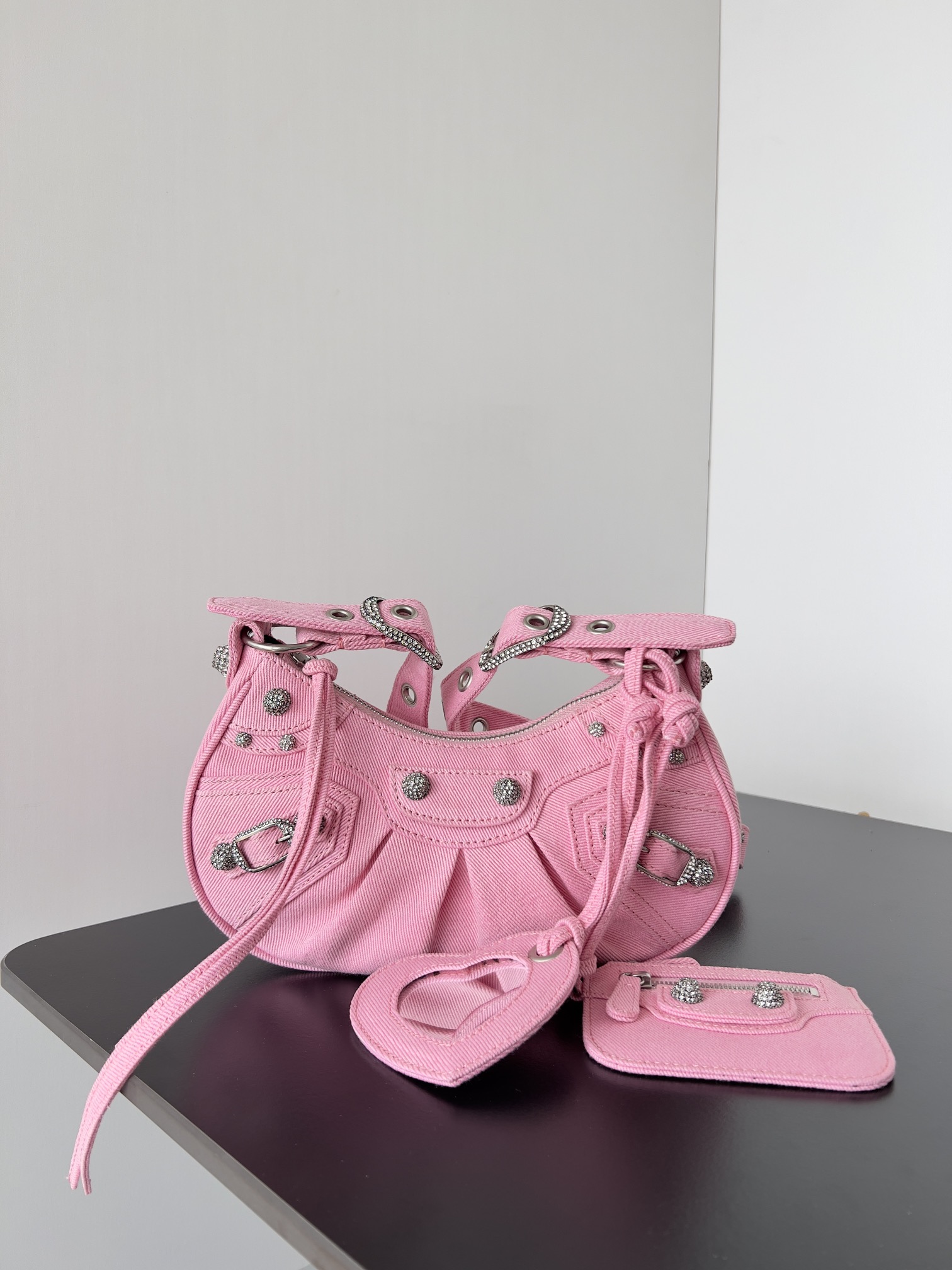 Balenciaga Le Cagole XS Shoulder Bag In Sparkling