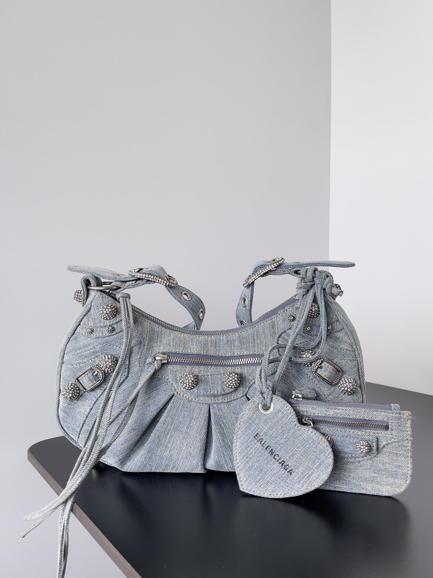 Balenciaga Le Cagole Small Shoulder Bag Metallized |