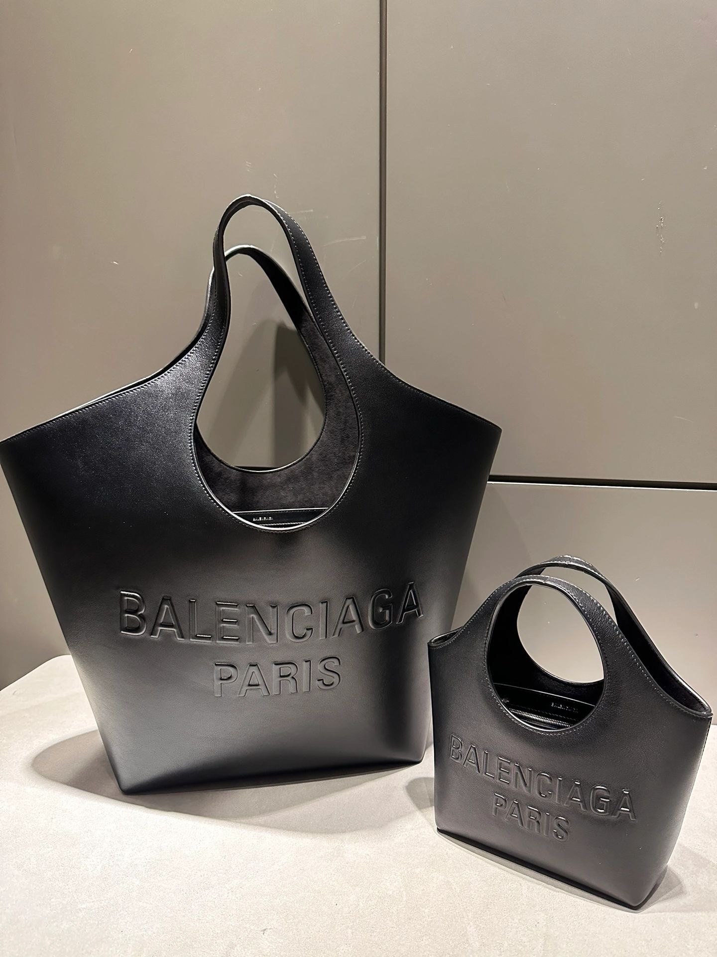 BALENCIAGA Mary kate XS Handbag Black Leather