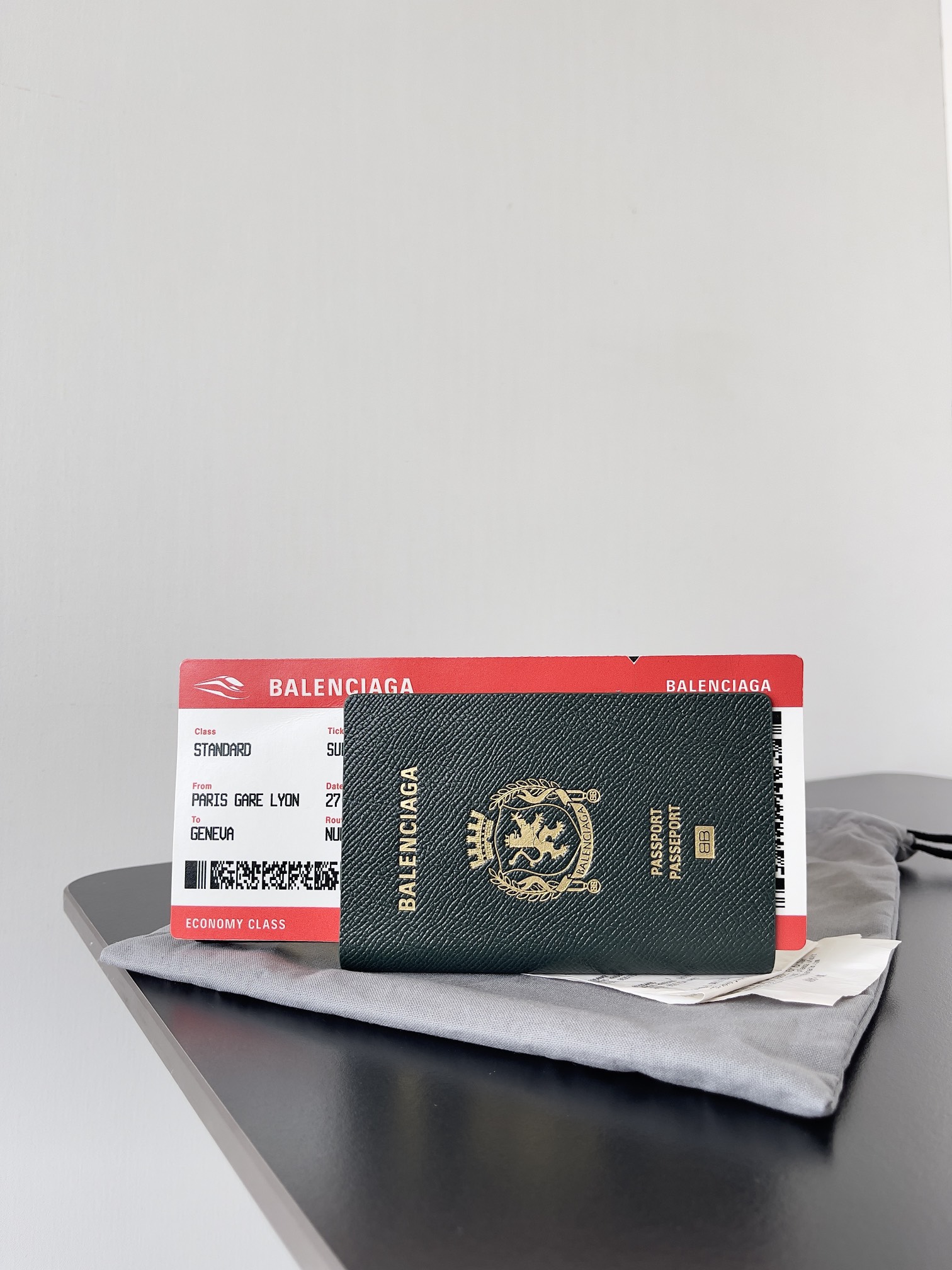 Balenciaga Passport Long Wallet 1 Ticket ‘Passport Green’ – 787774 2AA3R 3615