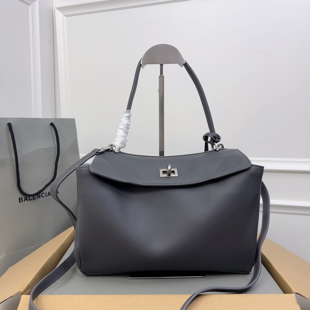 Balenciaga Medium Rodeo Shoulder Bag | Gray