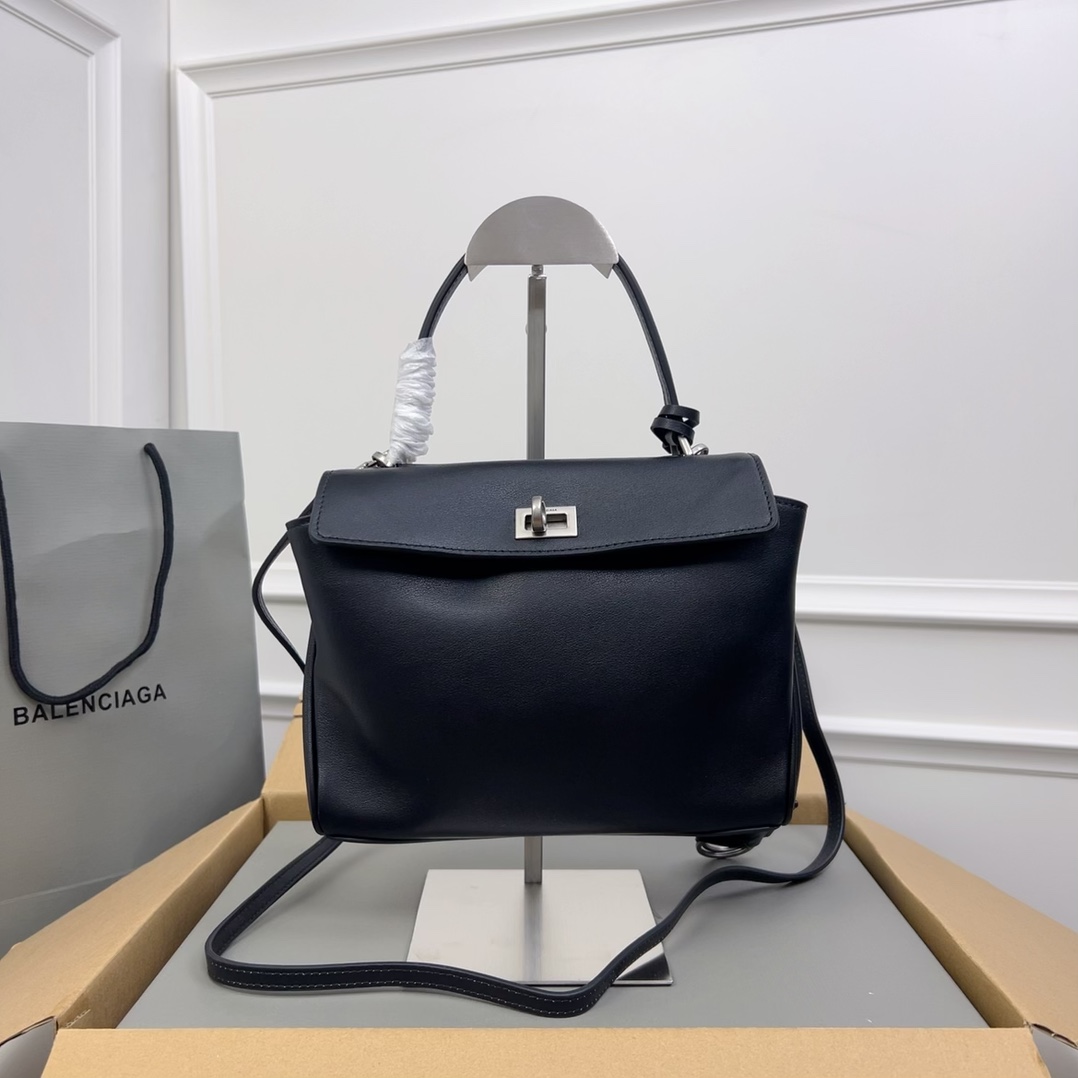 Balenciaga Women’s Rodeo Handbag Mini in Black | Balenciaga US
