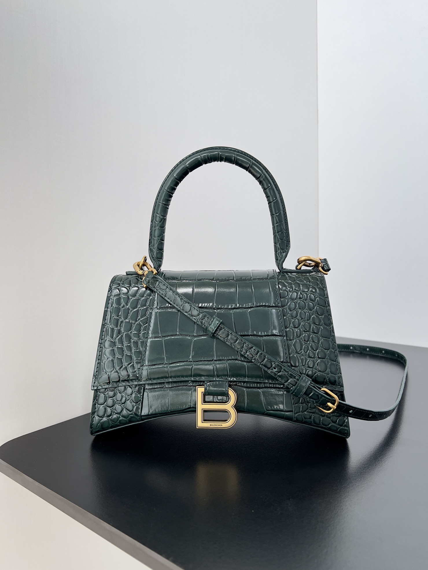 Balenciaga – Hourglass Small leather tote Balenciaga