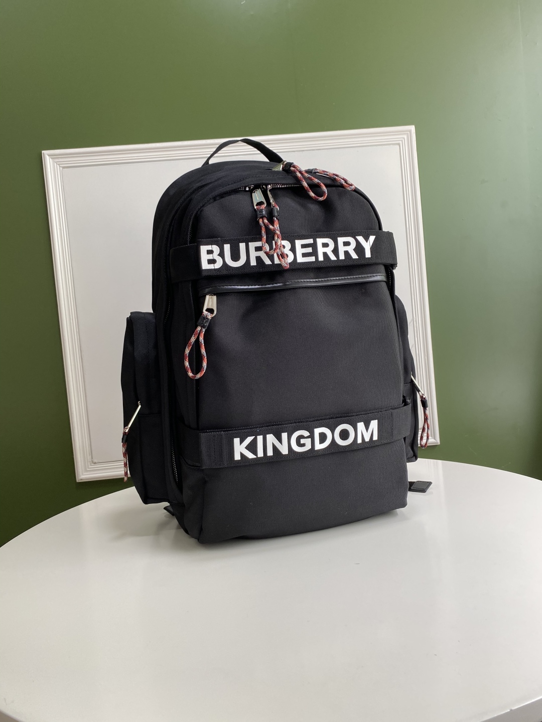 Burberry – Large Logo and Kingdom Detail Nevis BackpacBurberry  000110