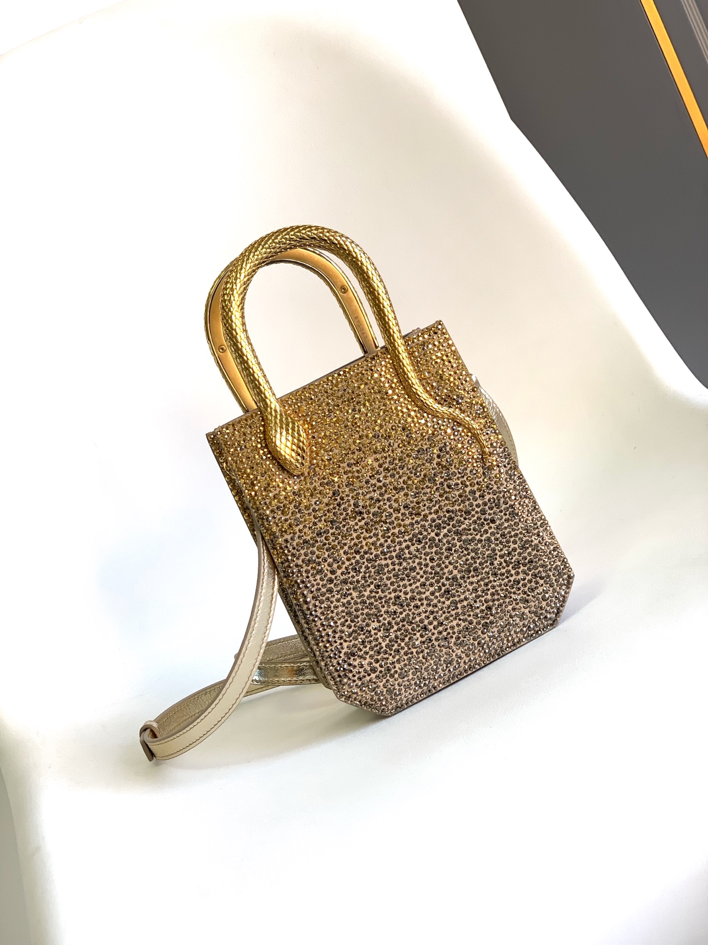 BVLGARI Mini Crystal Dust Tote | Saks Fifth Avenue