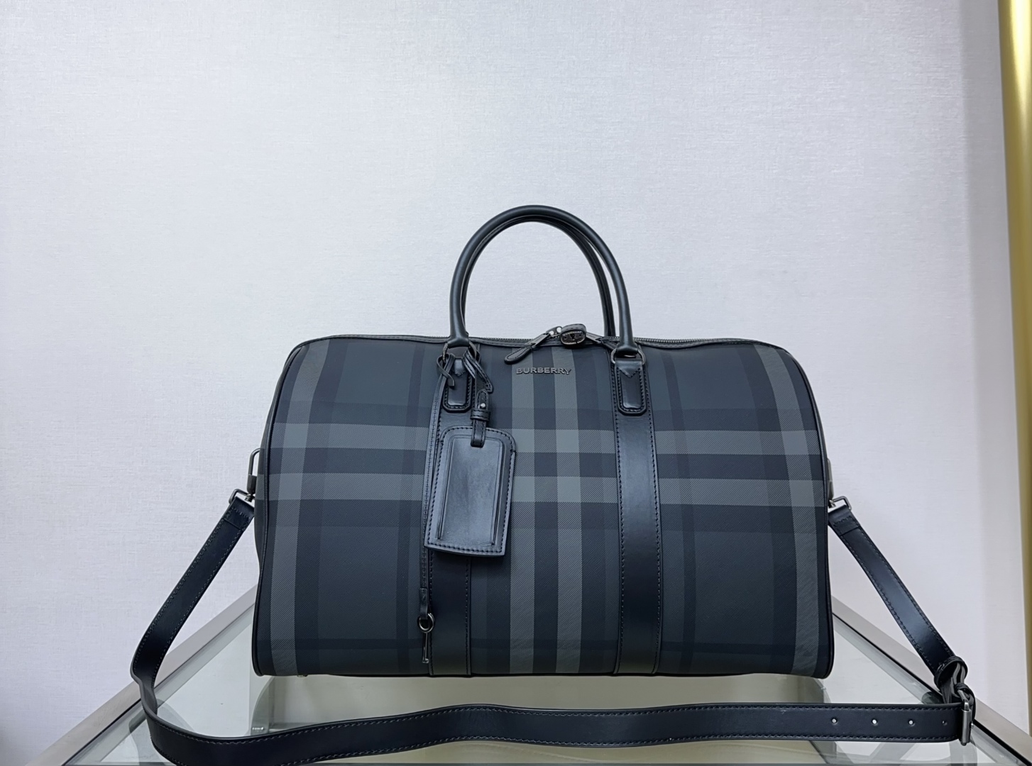 Burberry Boston Check Tote Bag 127067292 | eBay
