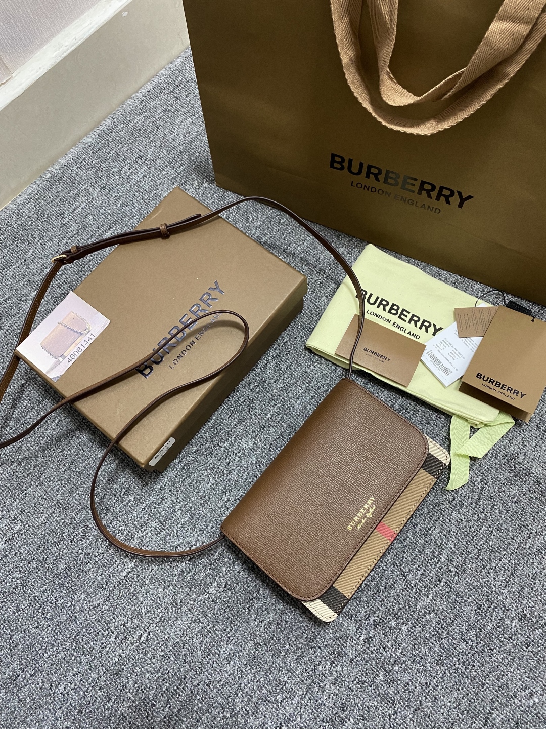 eBay Burberry Hampshire Shoulder Crossbody Bag 8046321