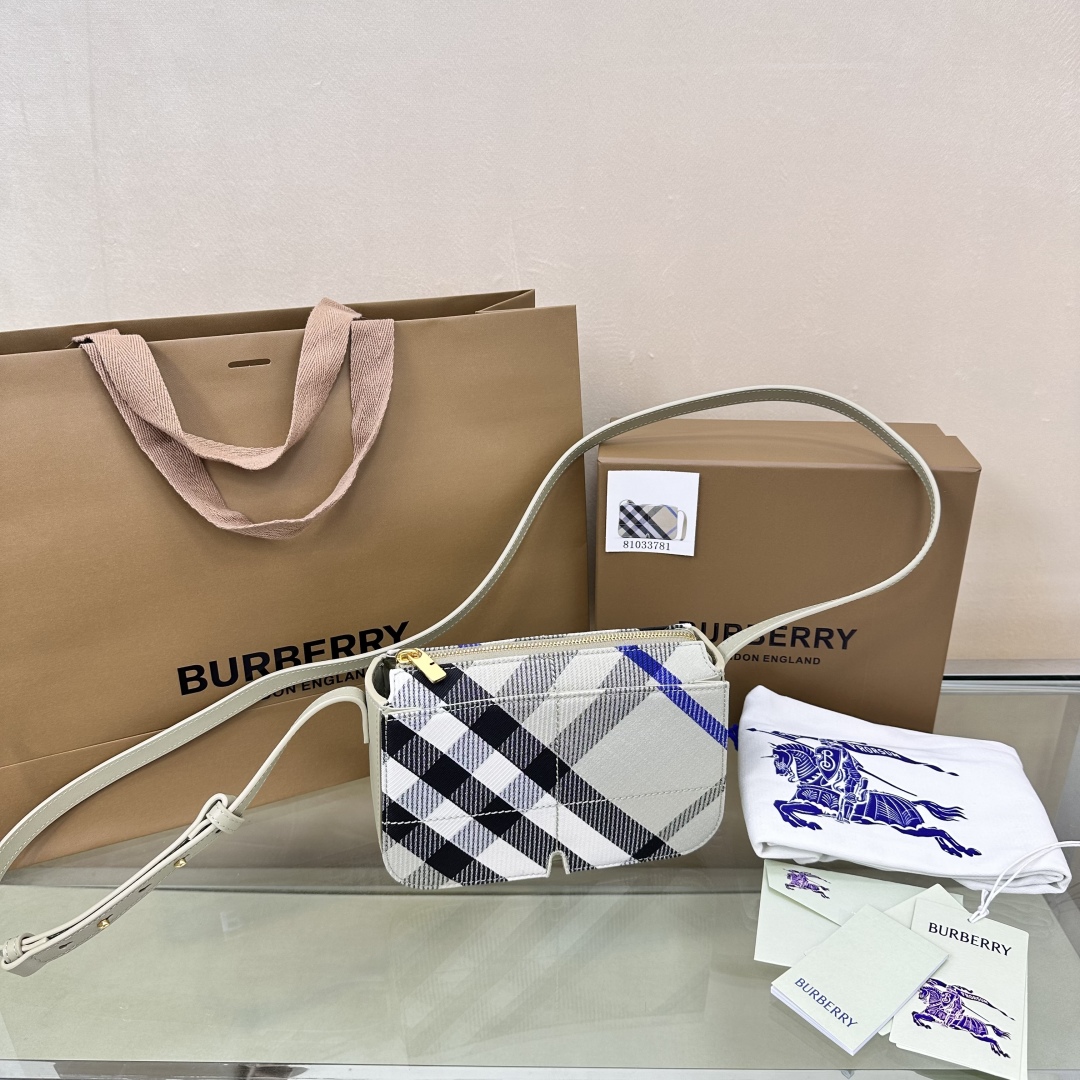 BURBERRY Snip Crossbody Bag in Lichen – Women | Burberry