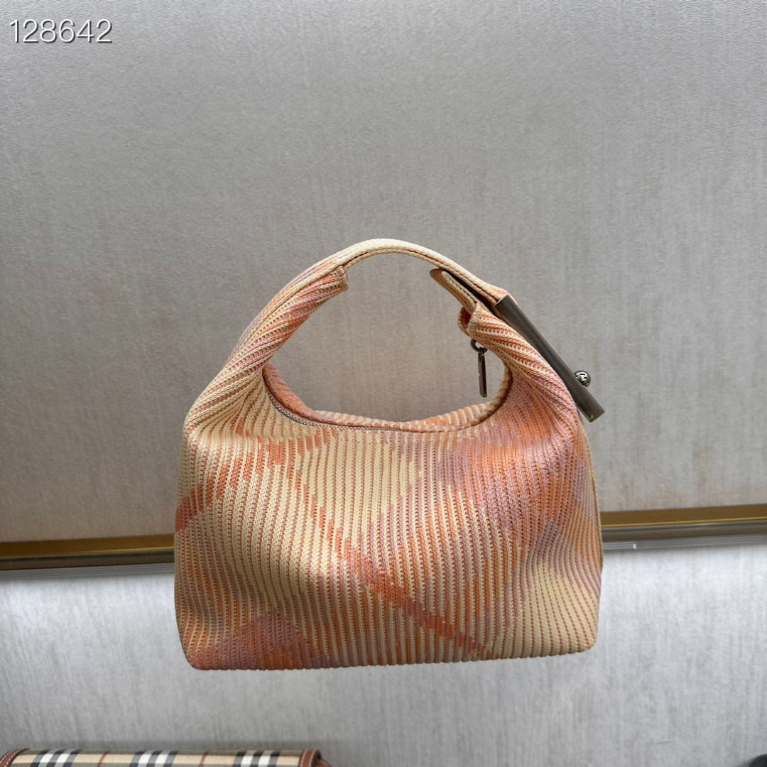 Burberry Hand Bags Peg Women Polyamide Beige/Sorb