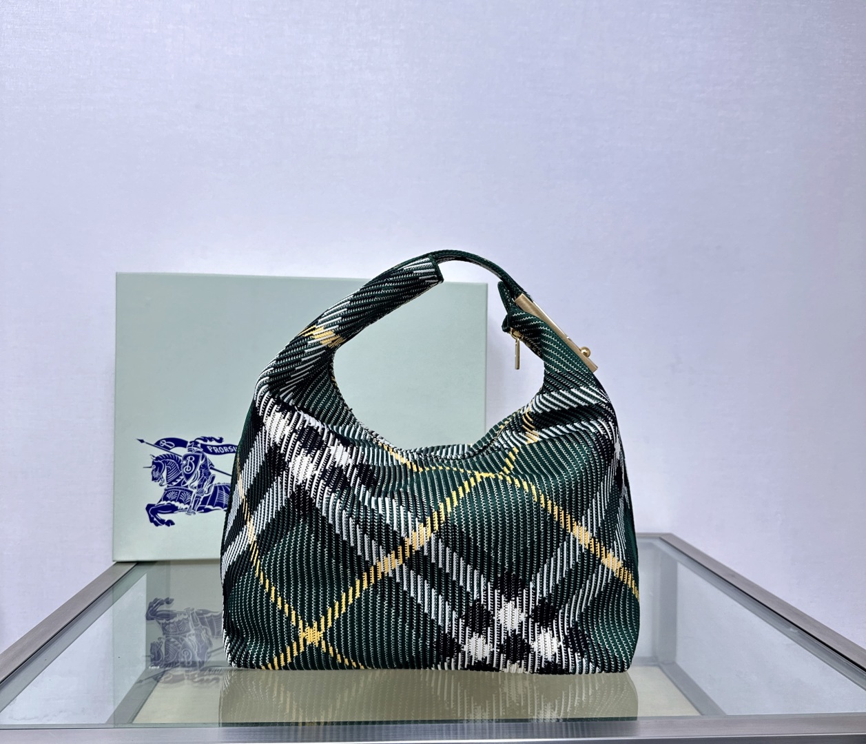 Burberry Ivy Check Peg Mini Duffle Bag 8082042 | eBay