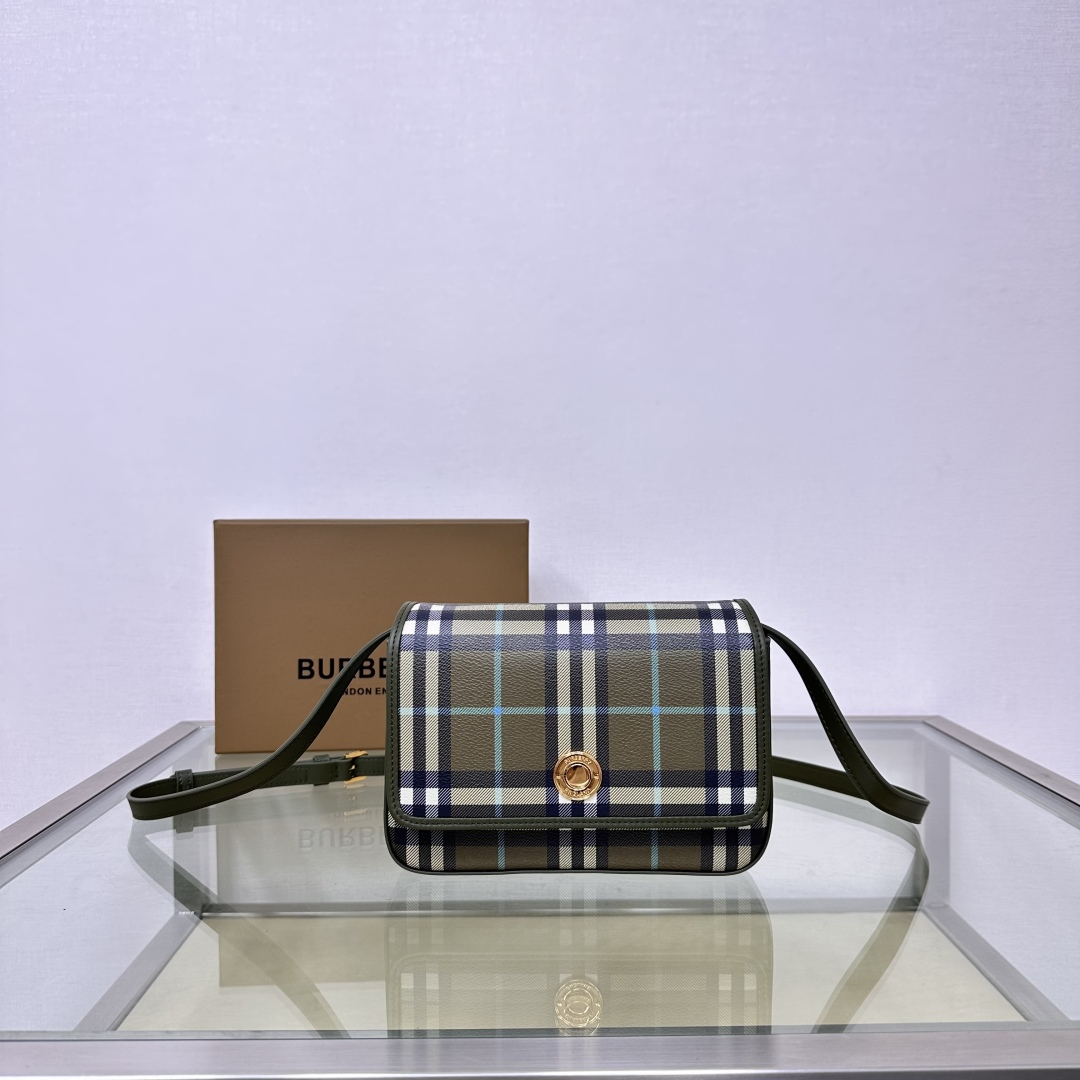 Burberry Hampshire Check Crossbody Bag