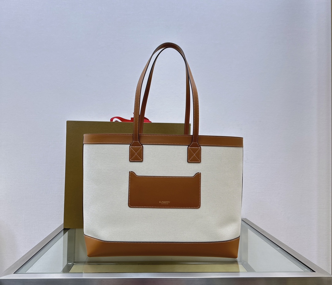 BURBERRY Сумка Leather Tote Bag Shopping Bag Basic