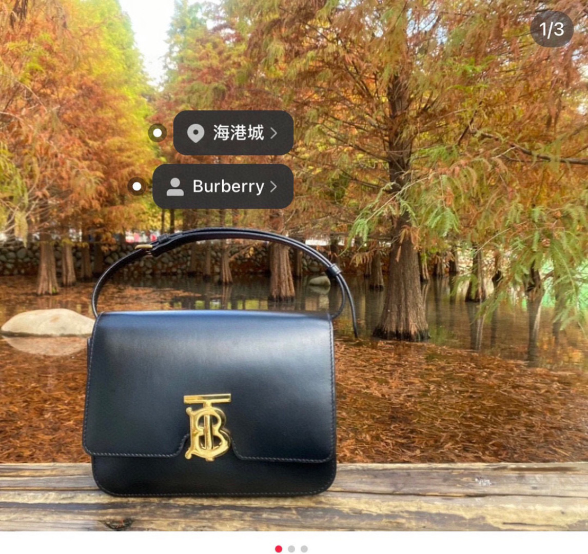 Burberry 8034550 TB Mini Shoulder Crossbody Bag