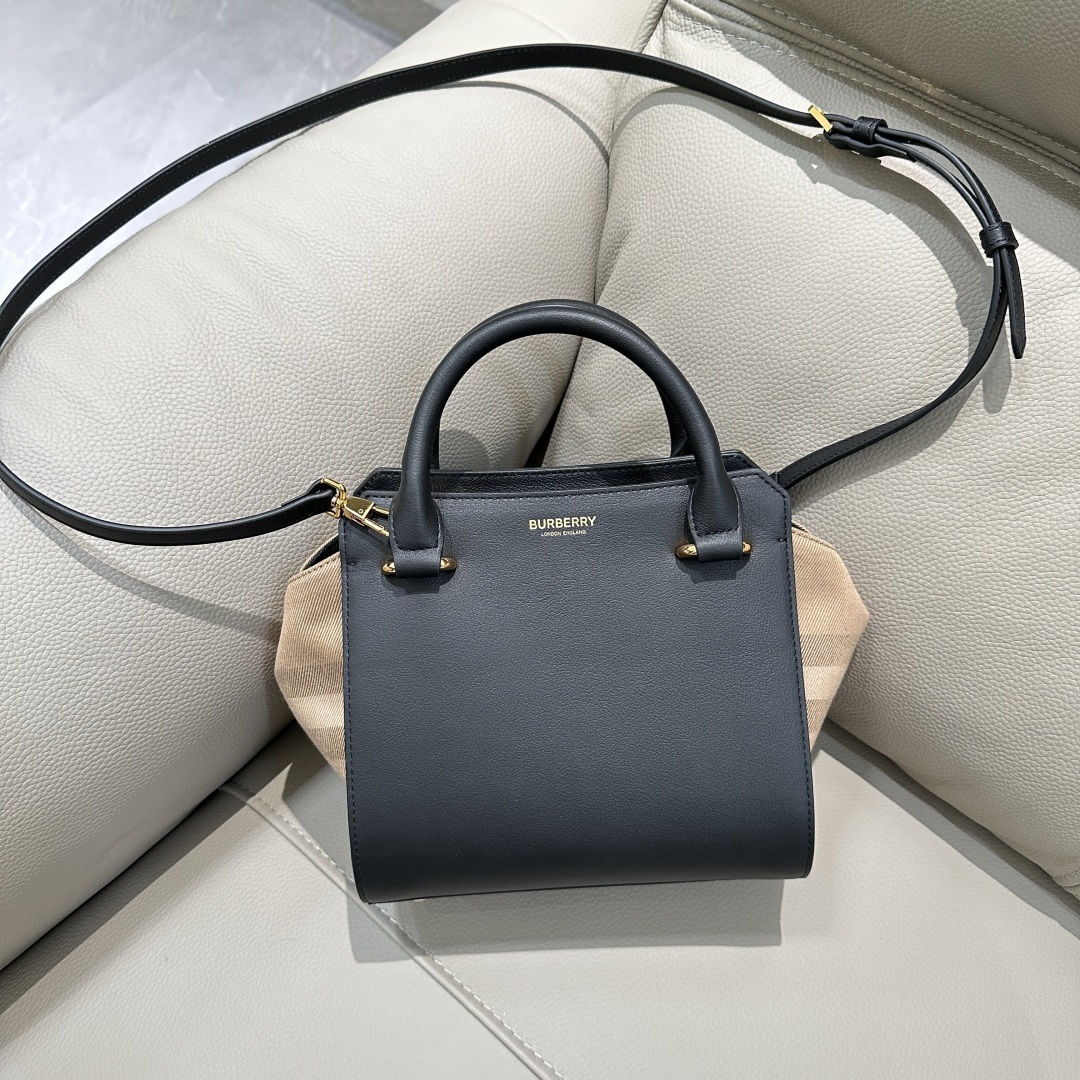 Burberry Double-Handle Tote Bag in Brown |