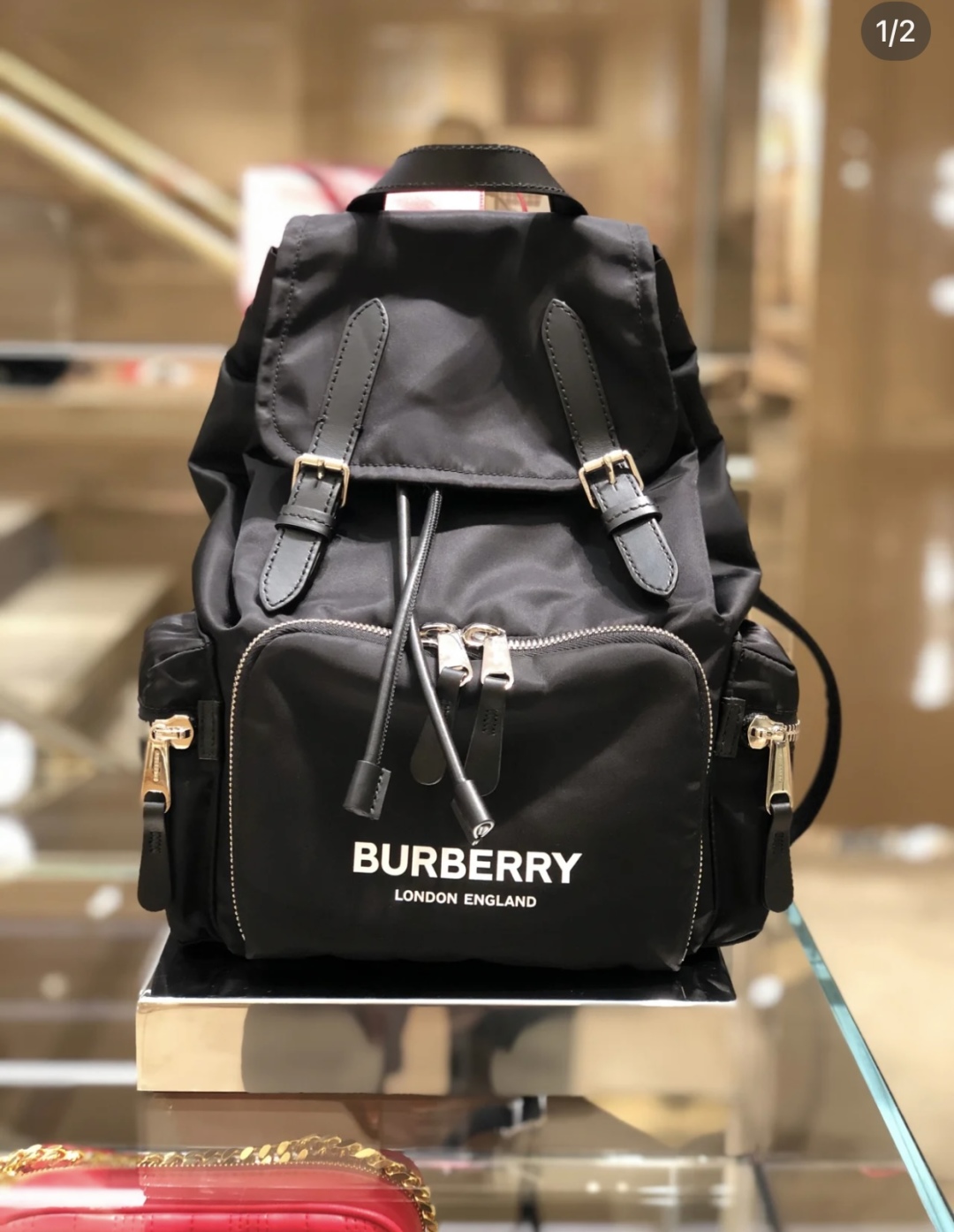 Burberry Women’s Rucksack Backpack Travel In Black |