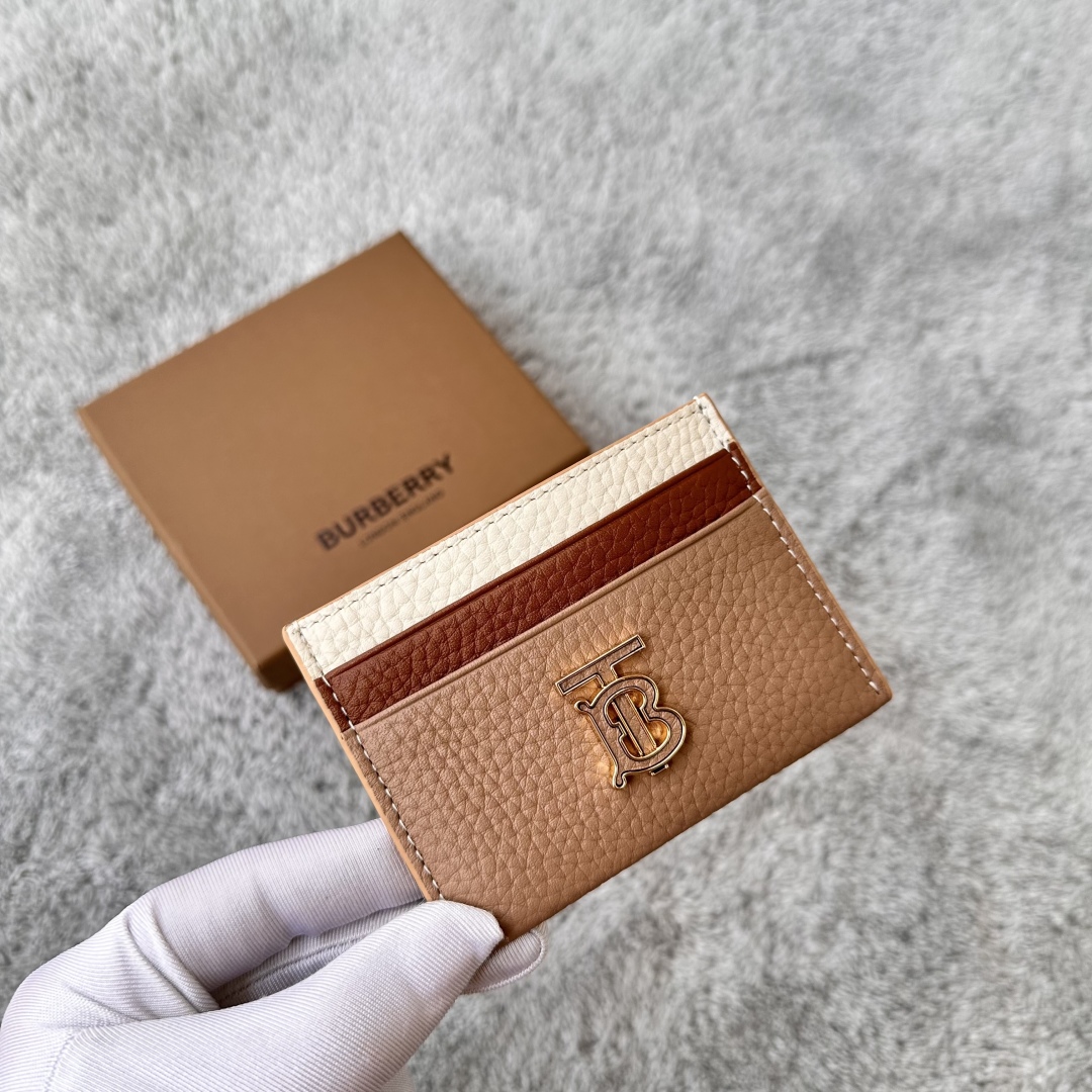 Burberry TB Tri-tone Card Case | Brown | Burberry 016610