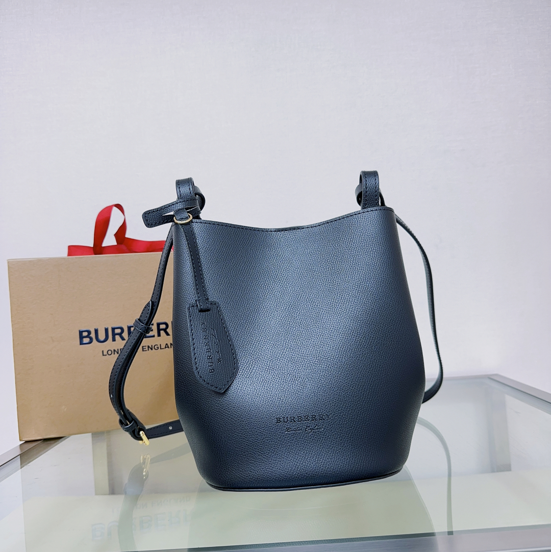 Burberry Leather SM Lorne Branded Bag Small Crossbody BURBERRY  01789